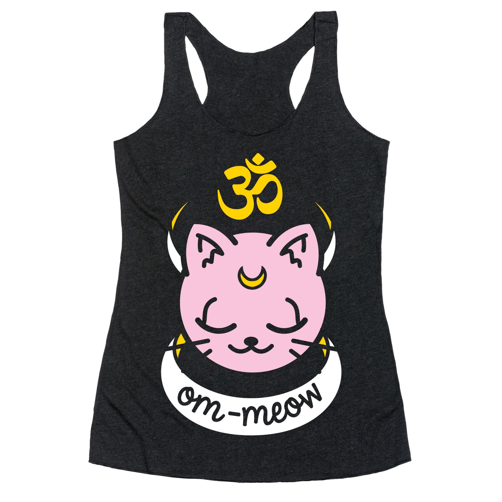 Om-Meow Racerback Tank