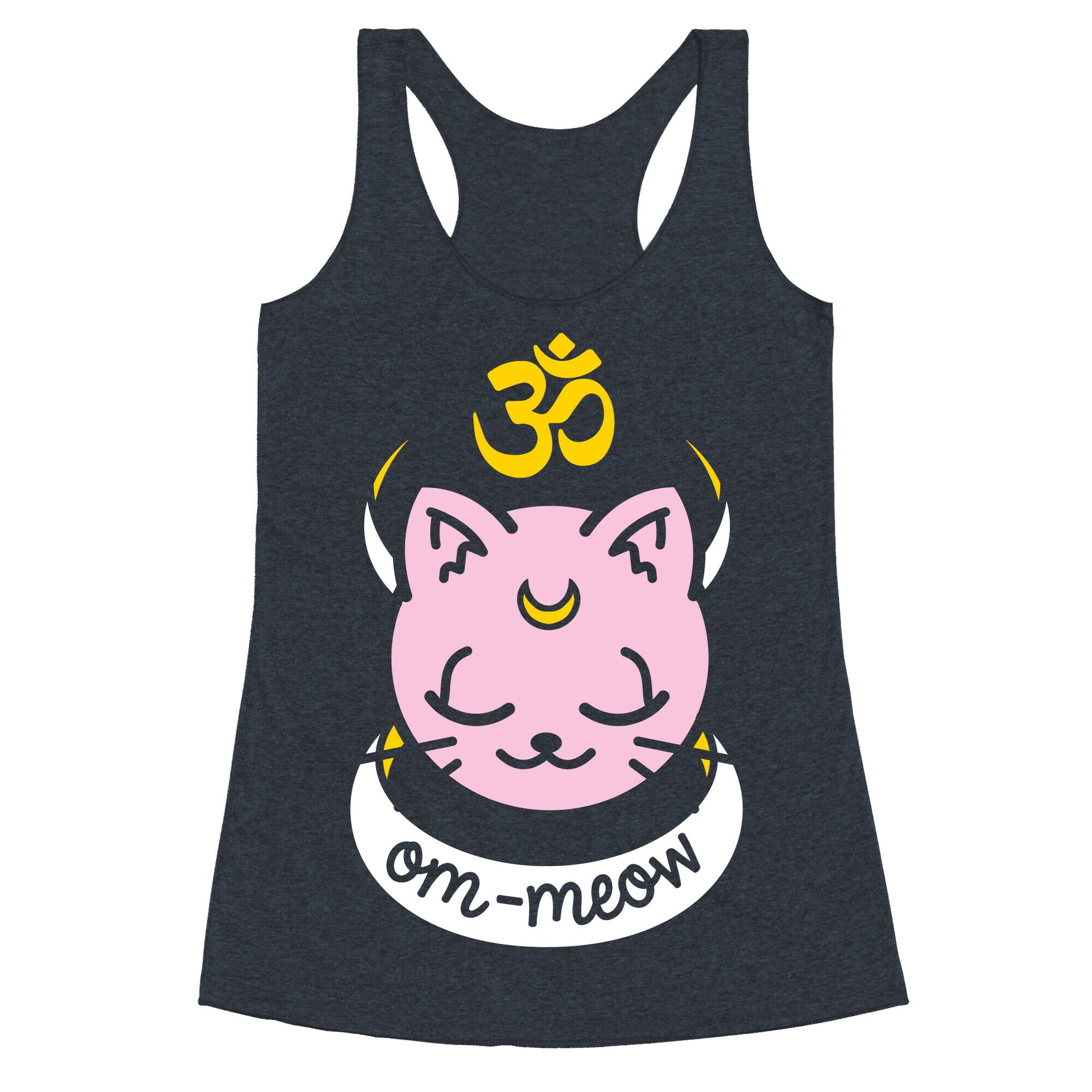 Om-Meow Racerback Tank