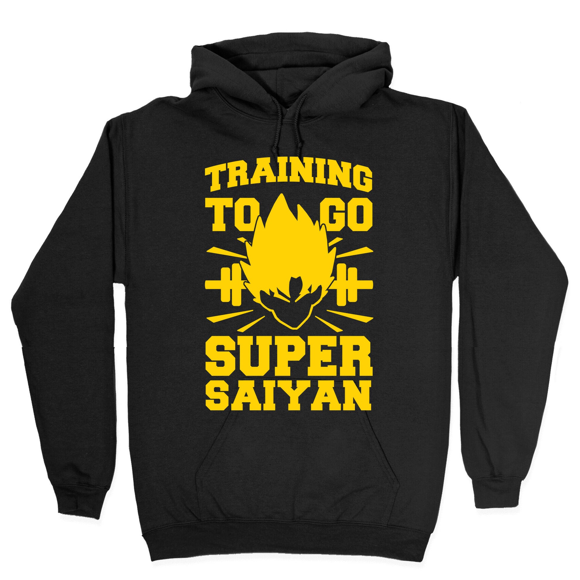 Training to Go Super Saiyan Hoodie