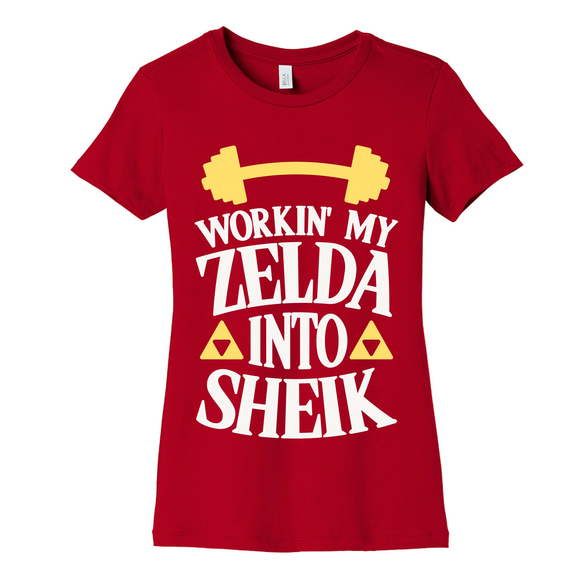 Workin' My Zelda Into Sheik Women's Cotton Tee
