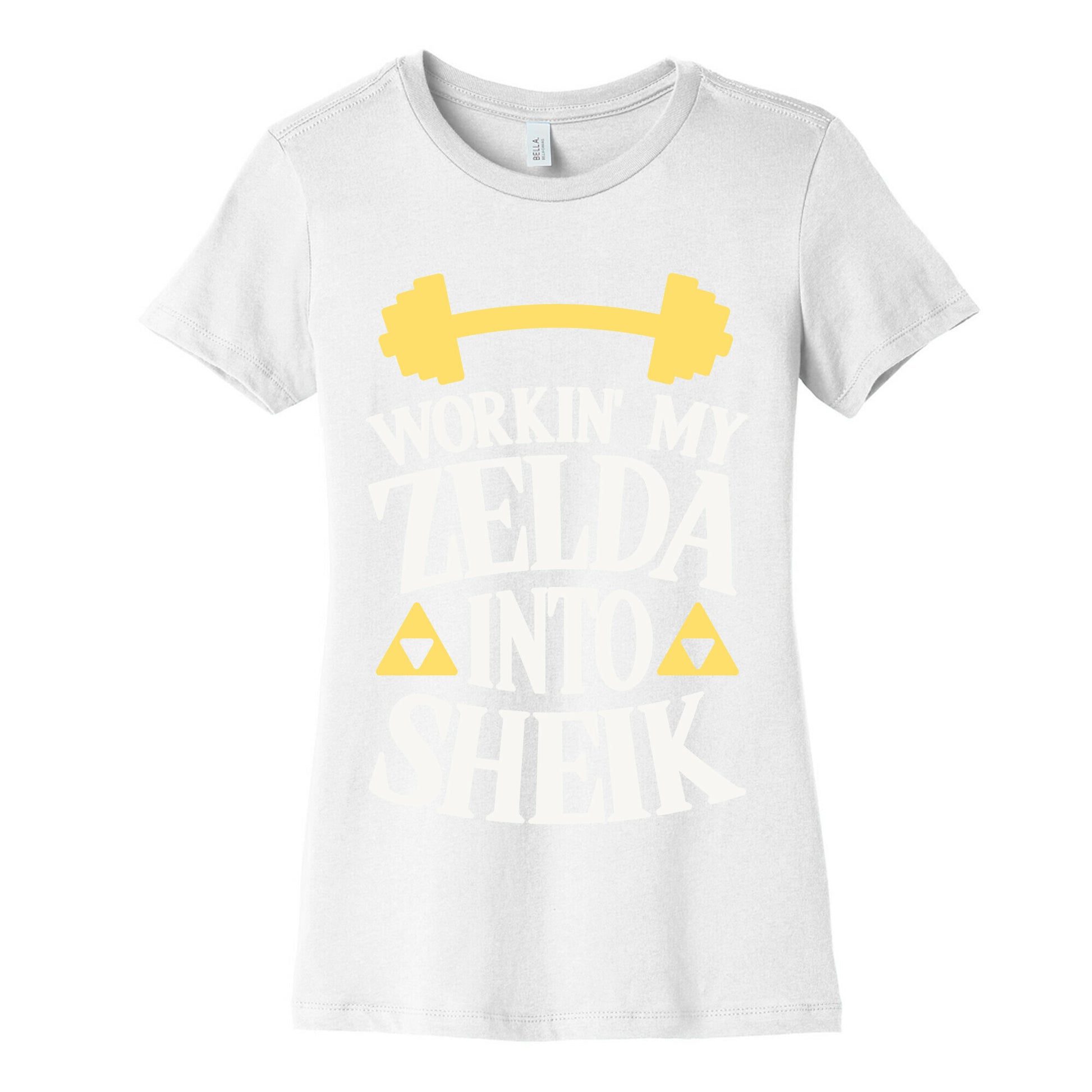 Workin' My Zelda Into Sheik Women's Cotton Tee