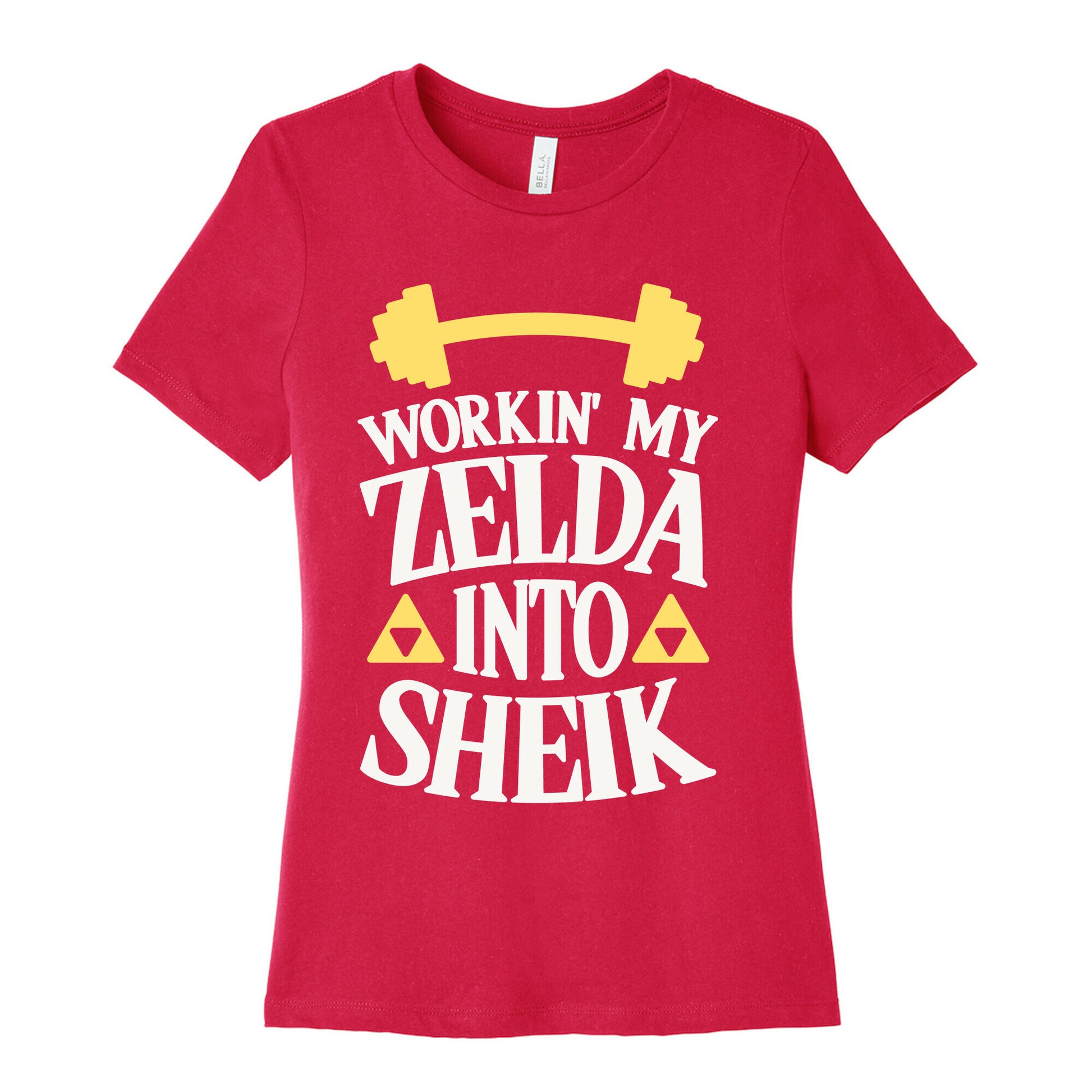 Workin' My Zelda Into Sheik Women's Cotton Tee