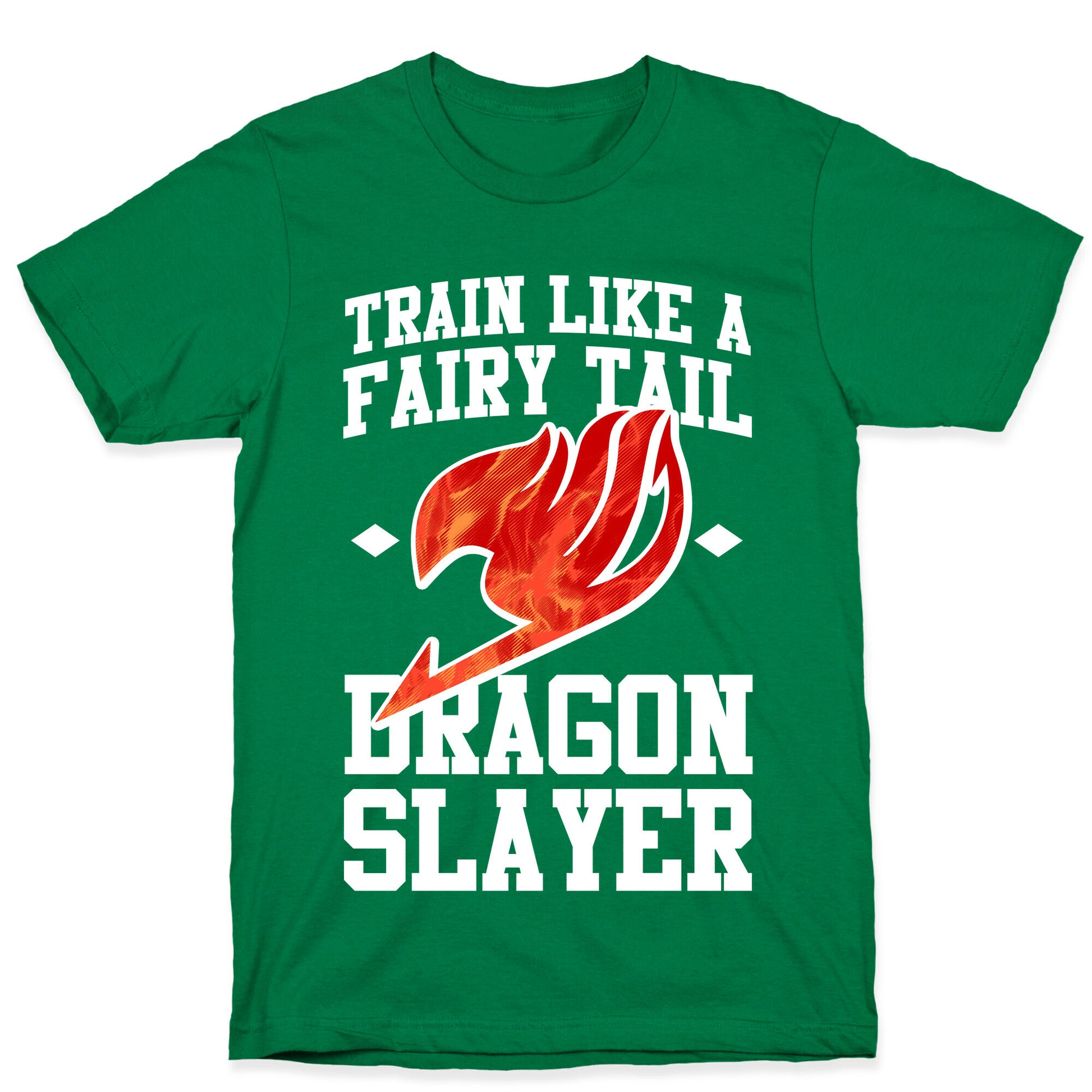 Train Like a Fairy Tail Dragon Slayer (Natsu) T-Shirt