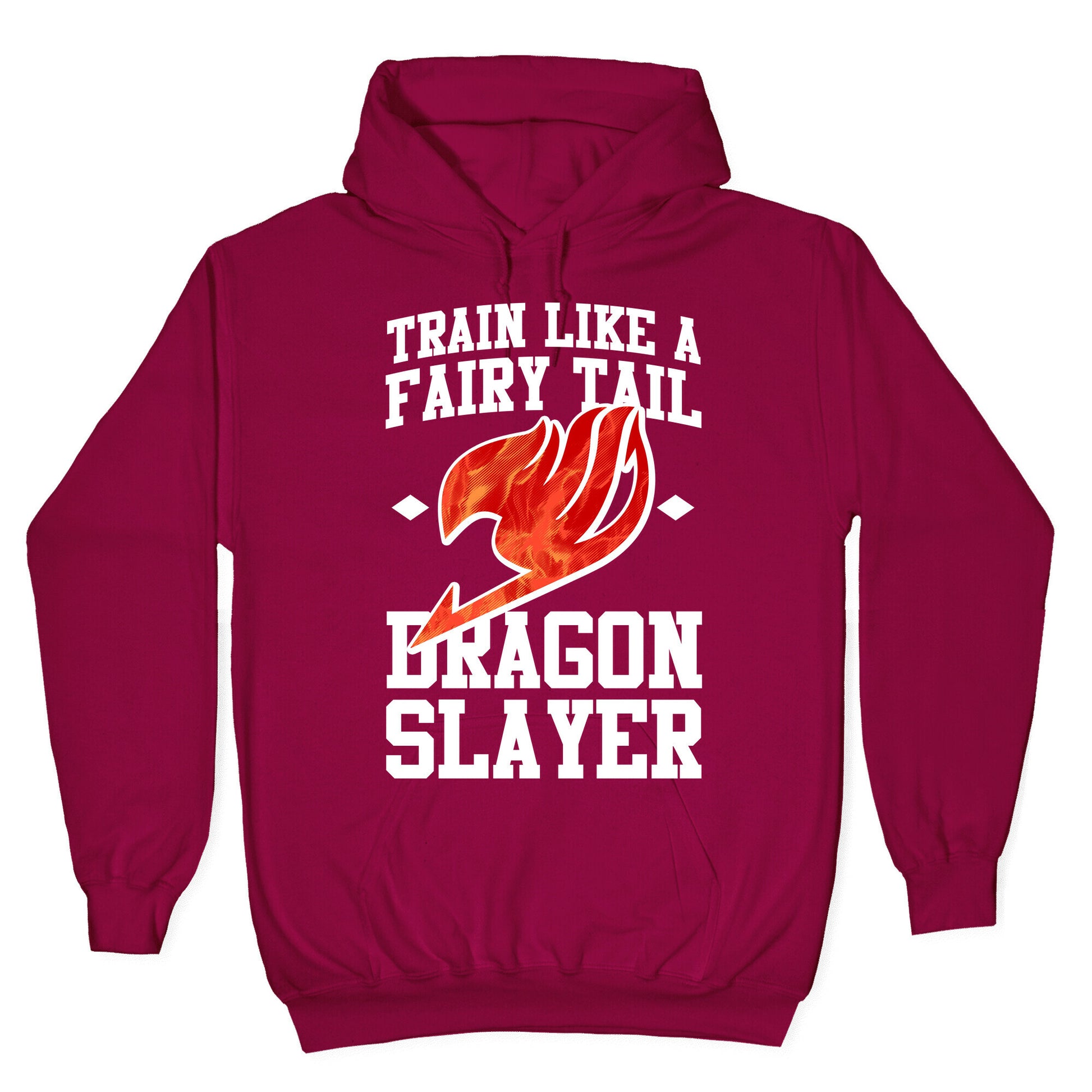 Train Like a Fairy Tail Dragon Slayer (Natsu) Hoodie