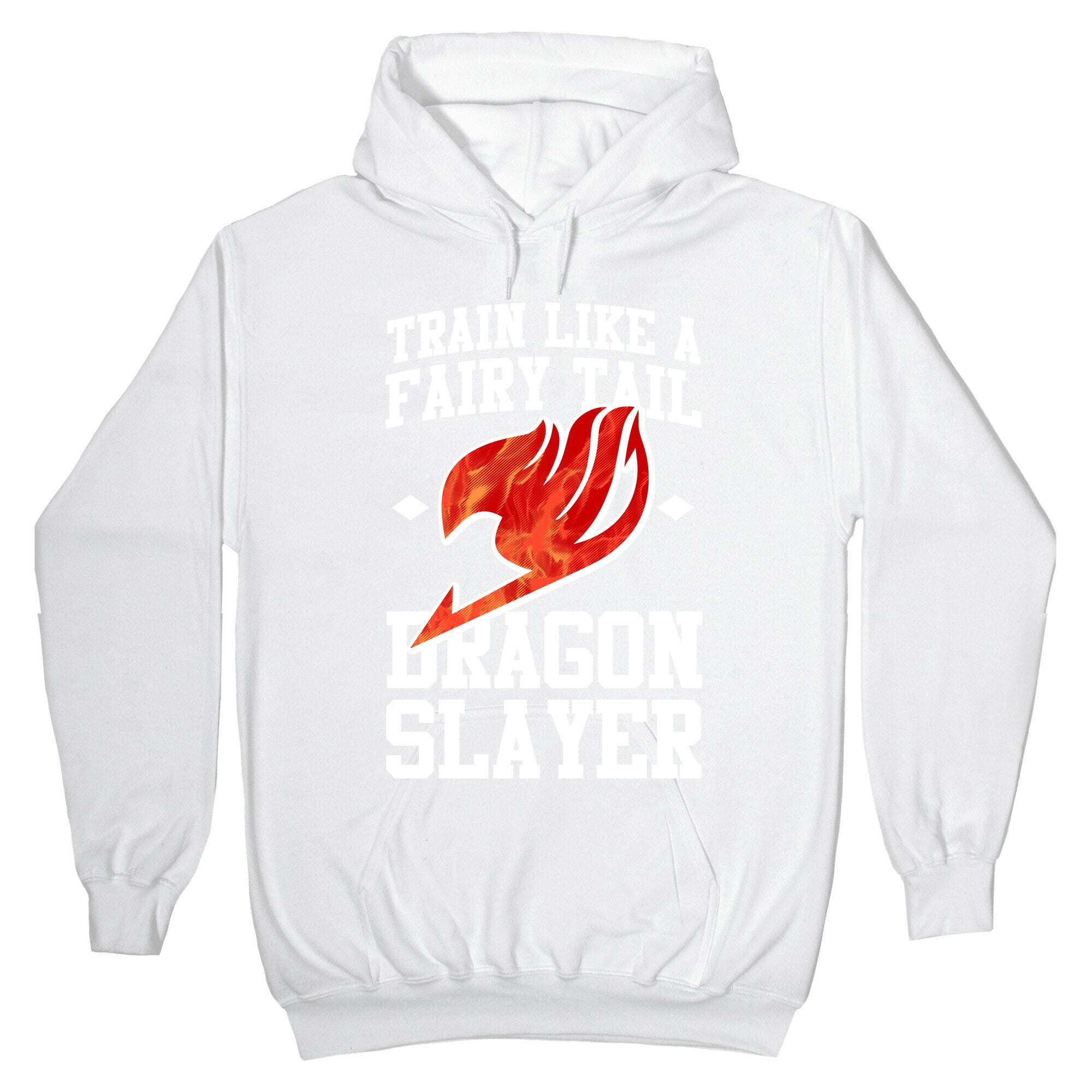 Train Like a Fairy Tail Dragon Slayer (Natsu) Hoodie
