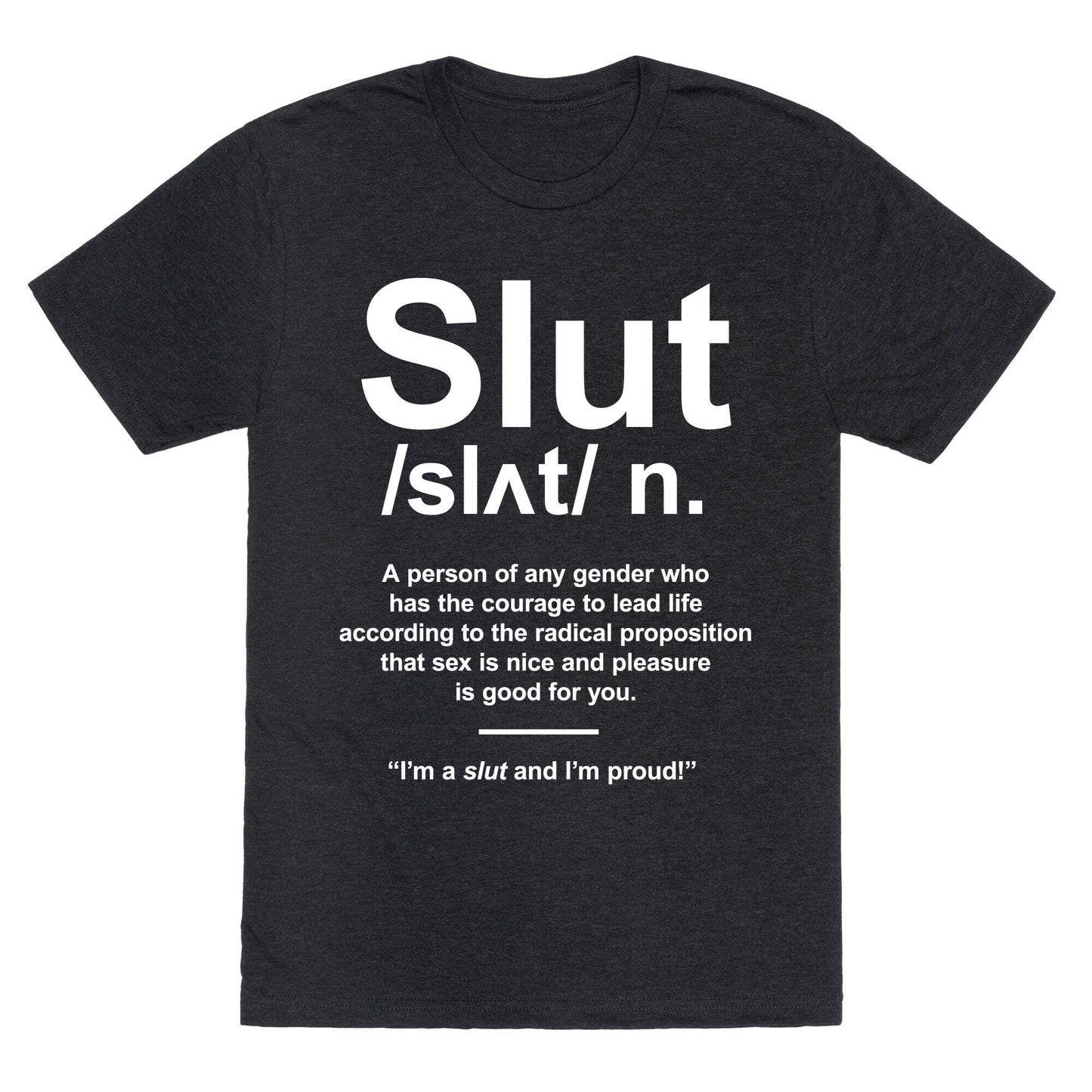 Slut Definition Unisex Triblend Tee