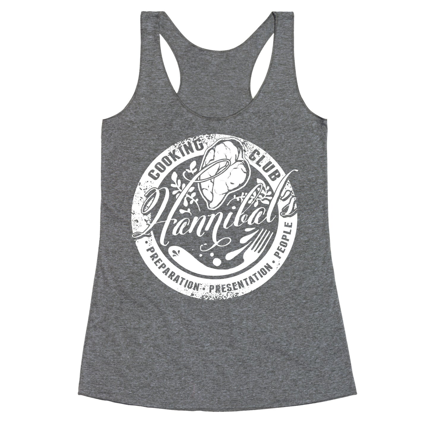Hannibal's Cooking Club Racerback Tank