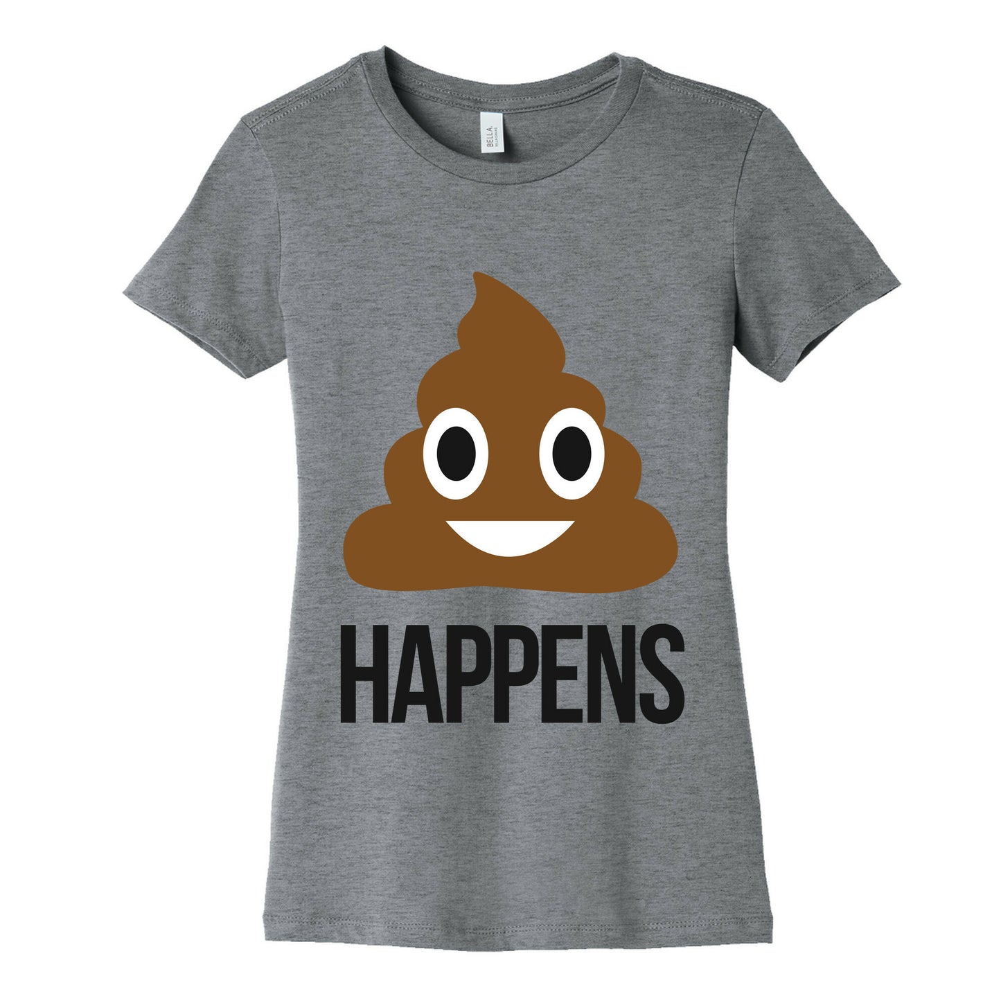 Shit happens Women's Cotton Tee