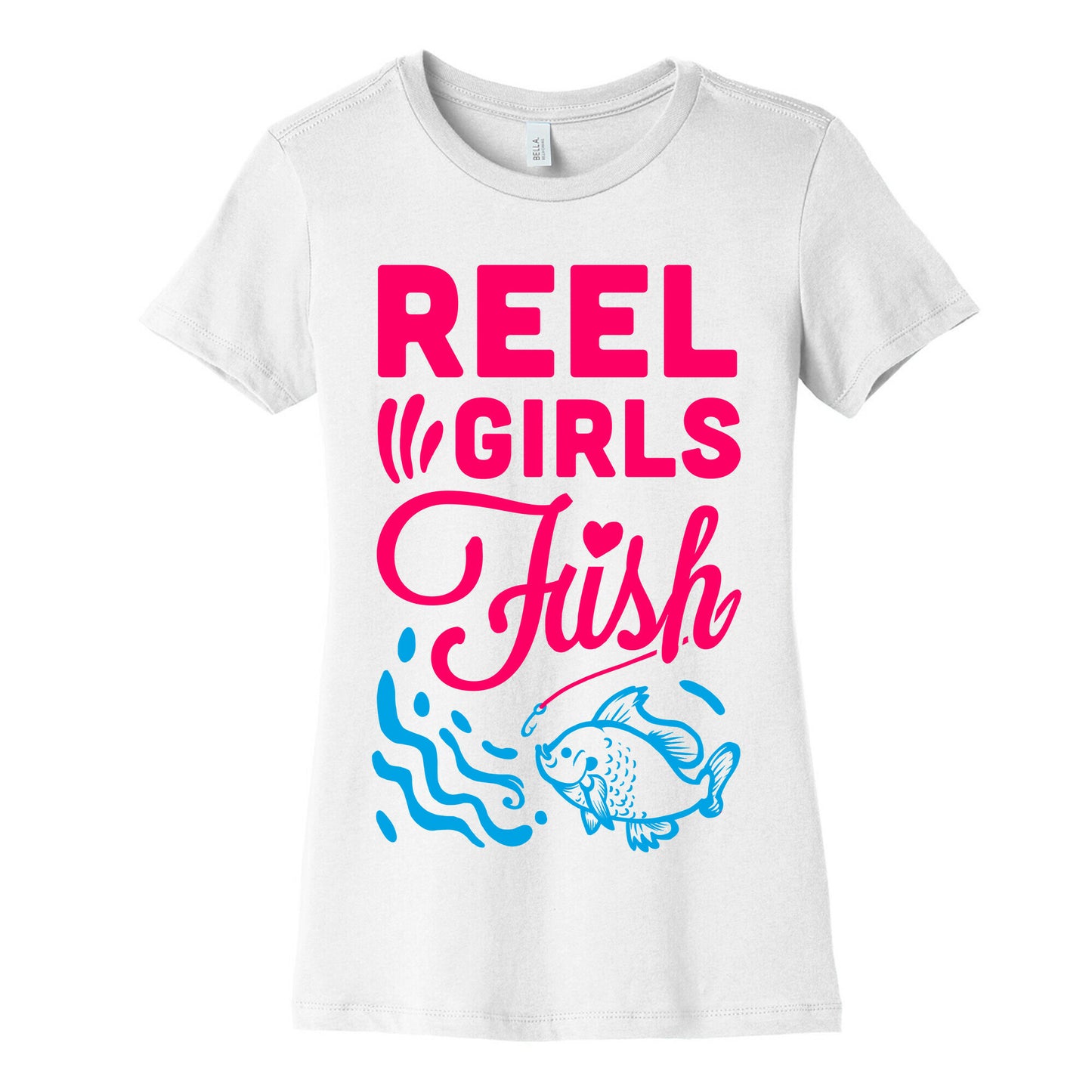 Reel Girls Fish! Women's Cotton Tee