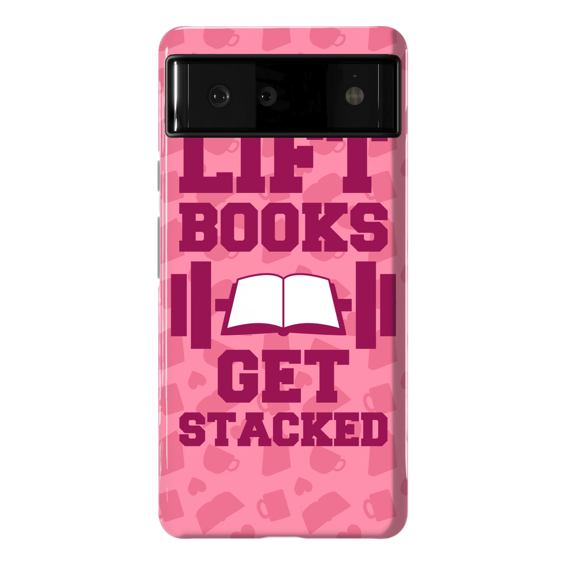 Lift Books, Get Stacked Phone Case