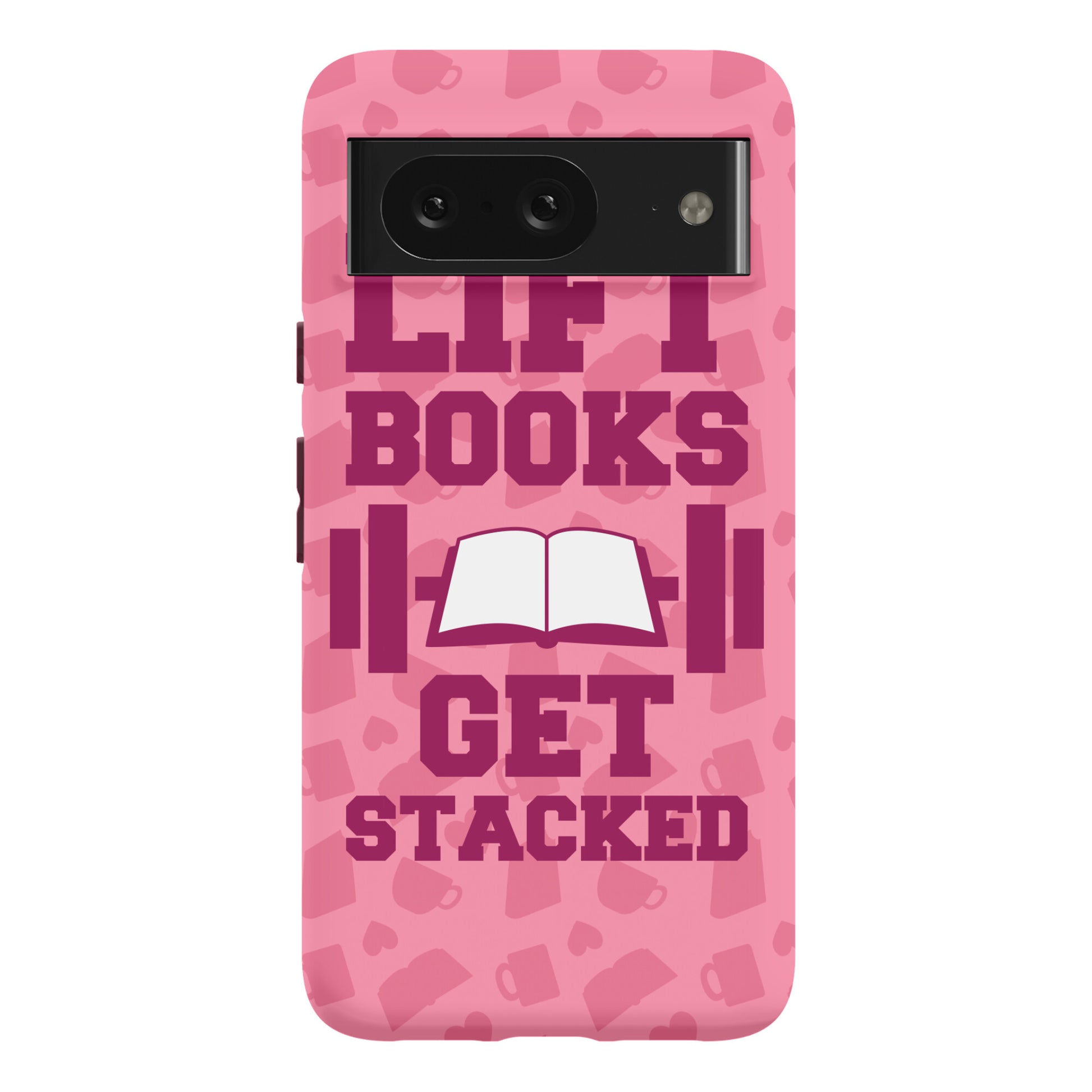Lift Books, Get Stacked Phone Case