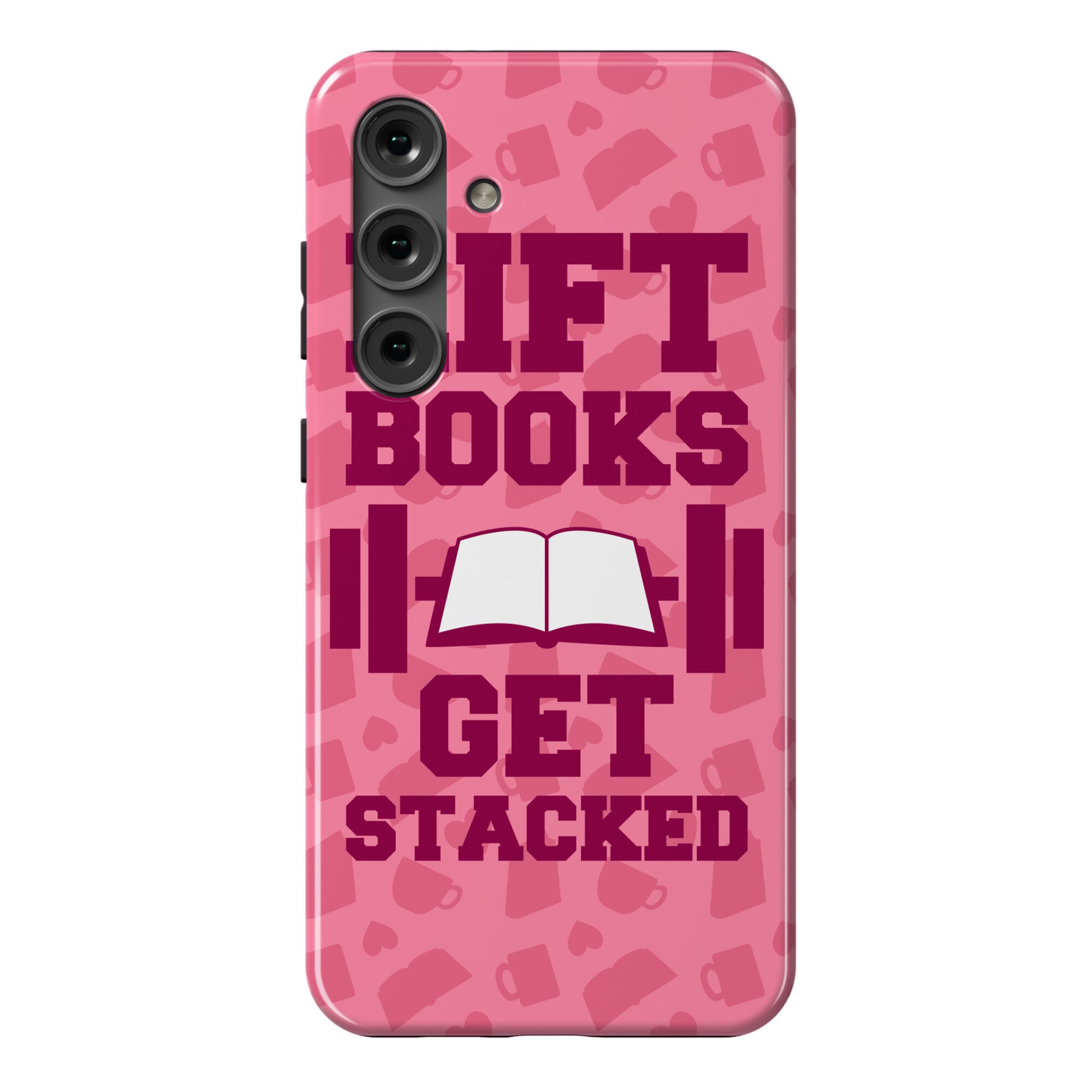 Lift Books, Get Stacked Phone Case