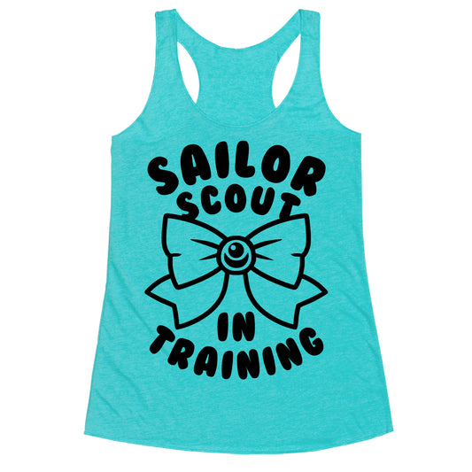Sailor Scout In Training Racerback Tank