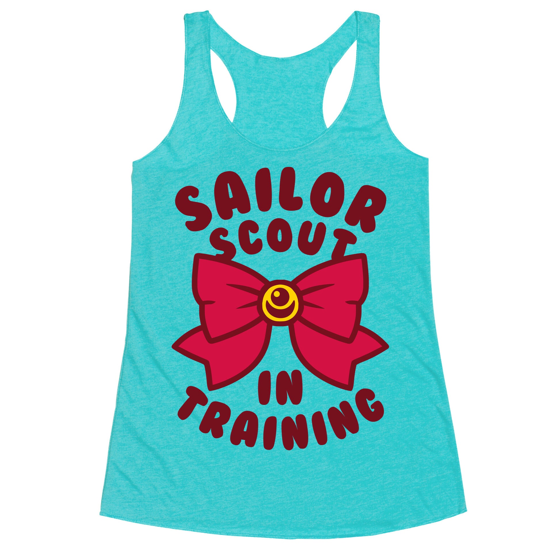 Sailor Scout In Training Racerback Tank