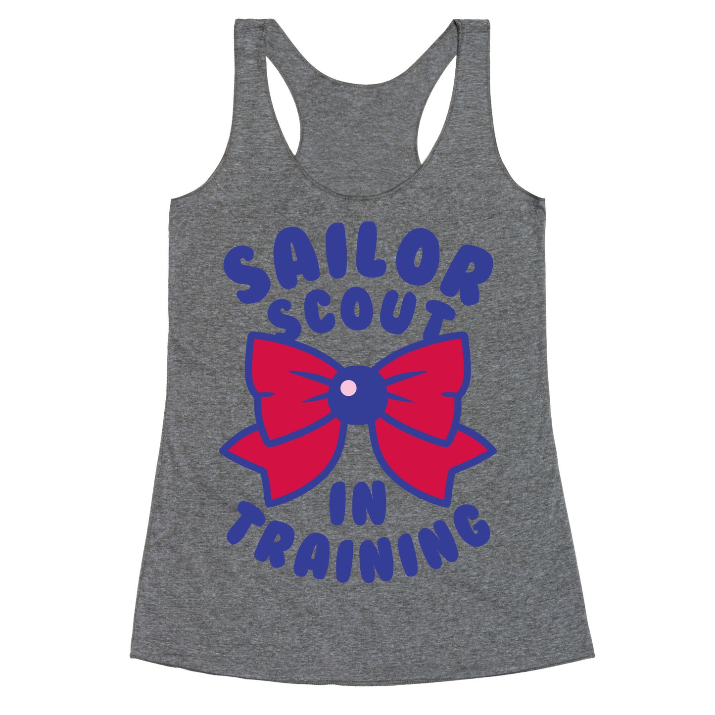 Sailor Scout In Training (Mars) Racerback Tank
