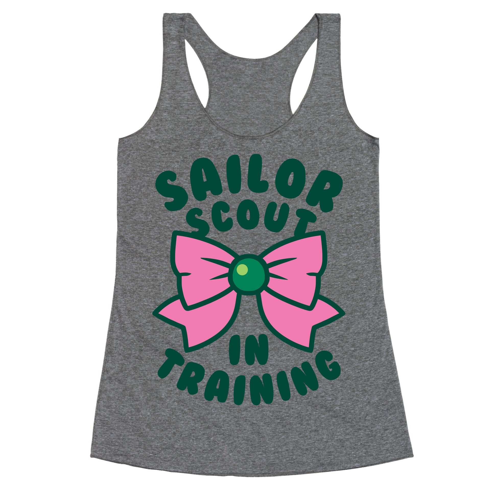Sailor Scout In Training (Jupiter) Racerback Tank