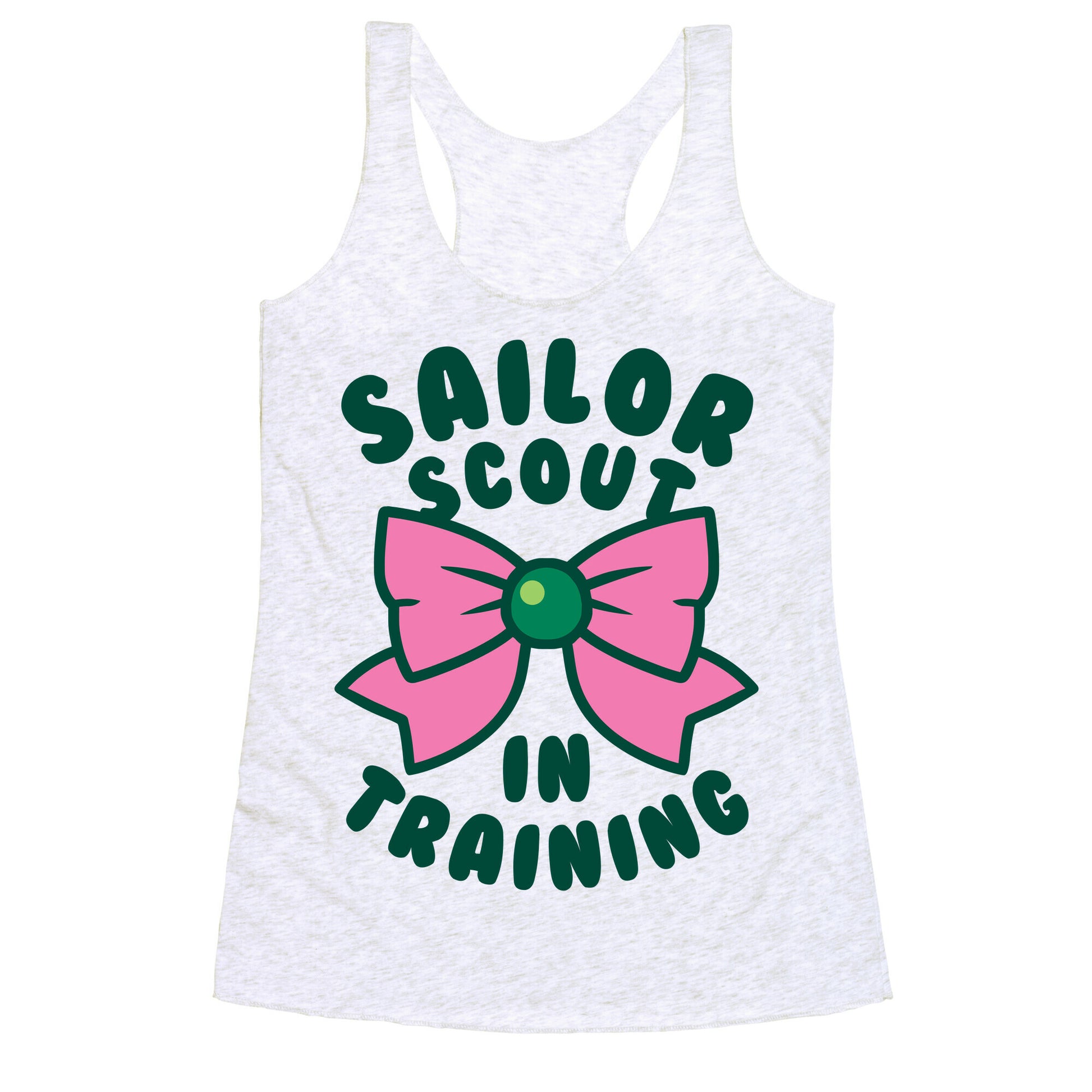 Sailor Scout In Training (Jupiter) Racerback Tank