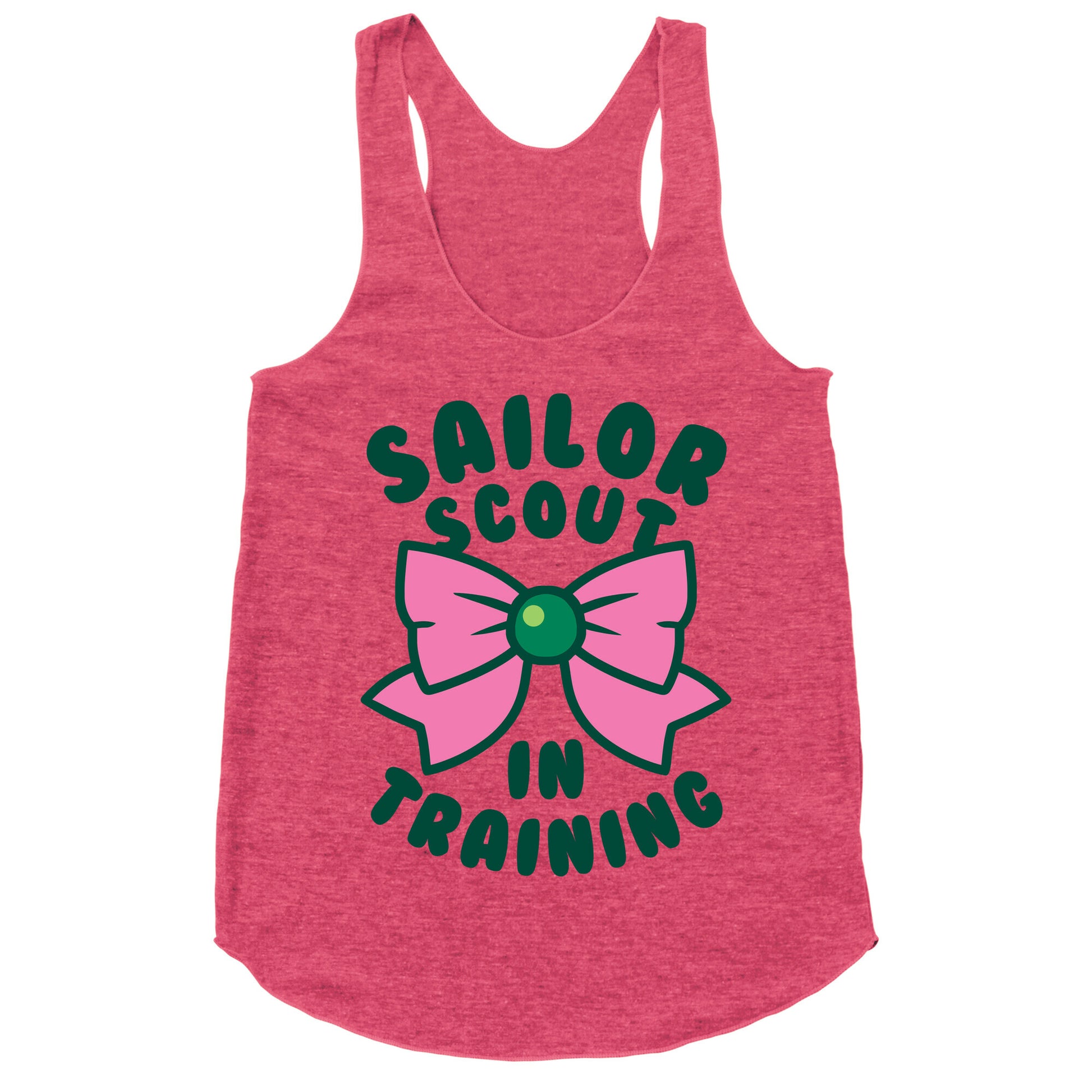 Sailor Scout In Training (Jupiter) Racerback Tank