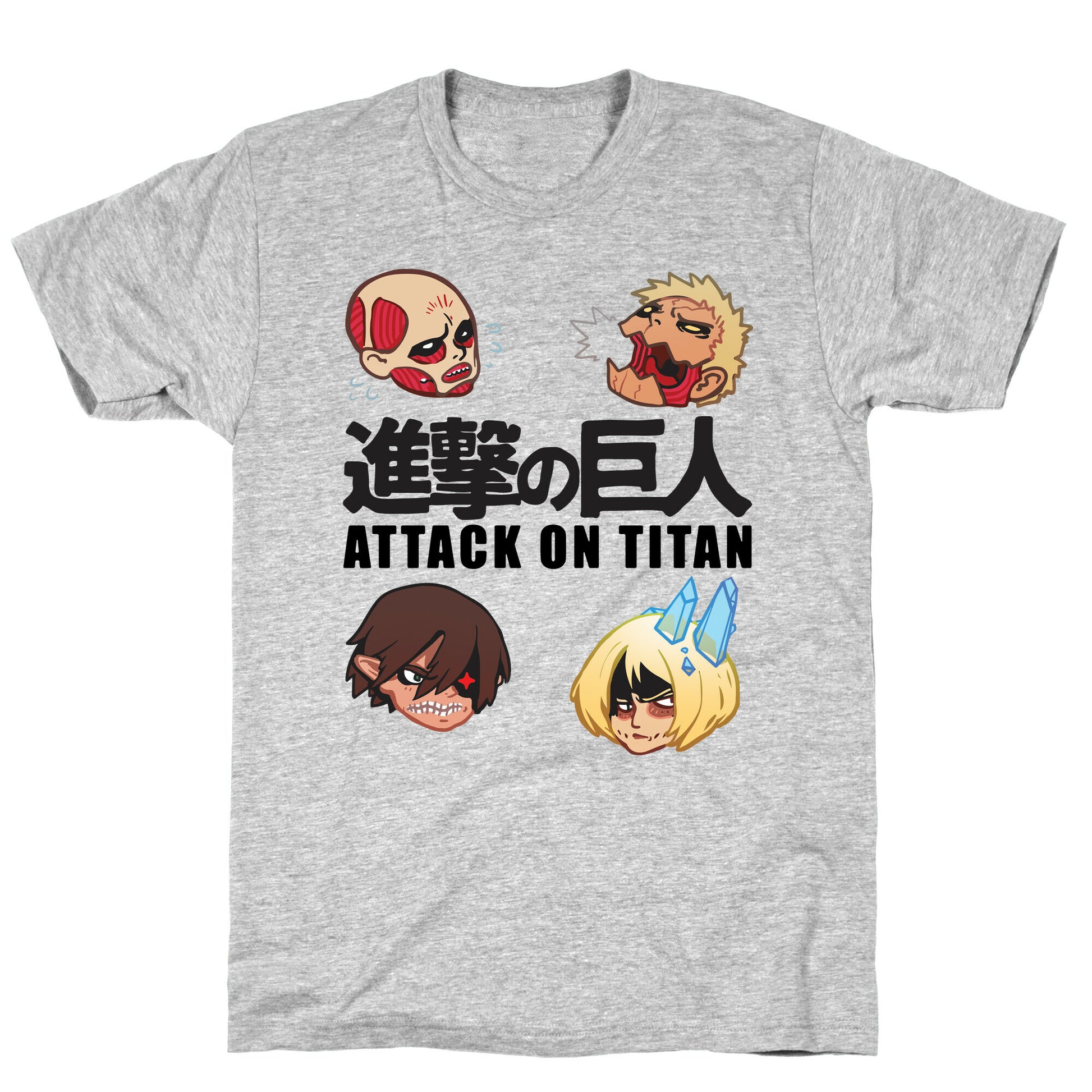 Attack On Titan Heads T-Shirt