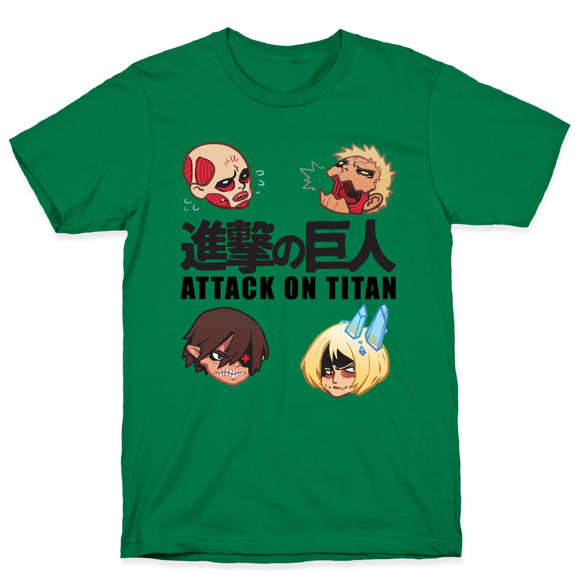 Attack On Titan Heads T-Shirt
