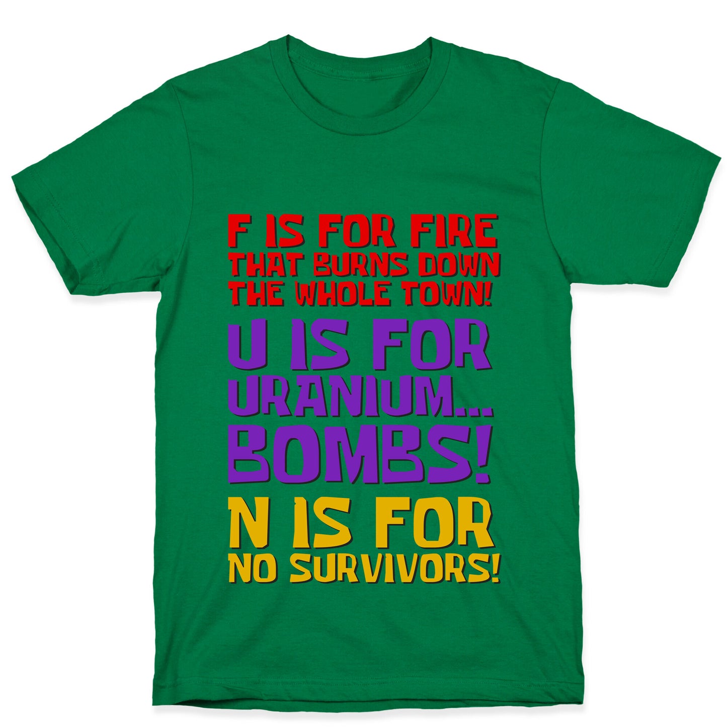 Plankton's F.U.N. Song T-Shirt