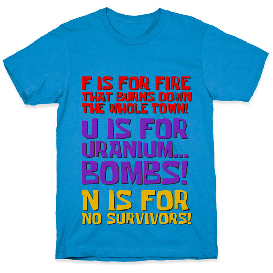 Plankton's F.U.N. Song T-Shirt