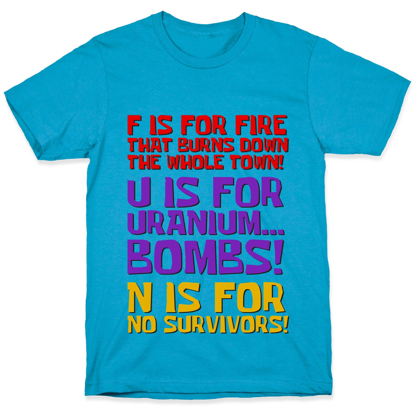 Plankton's F.U.N. Song Unisex Triblend Tee