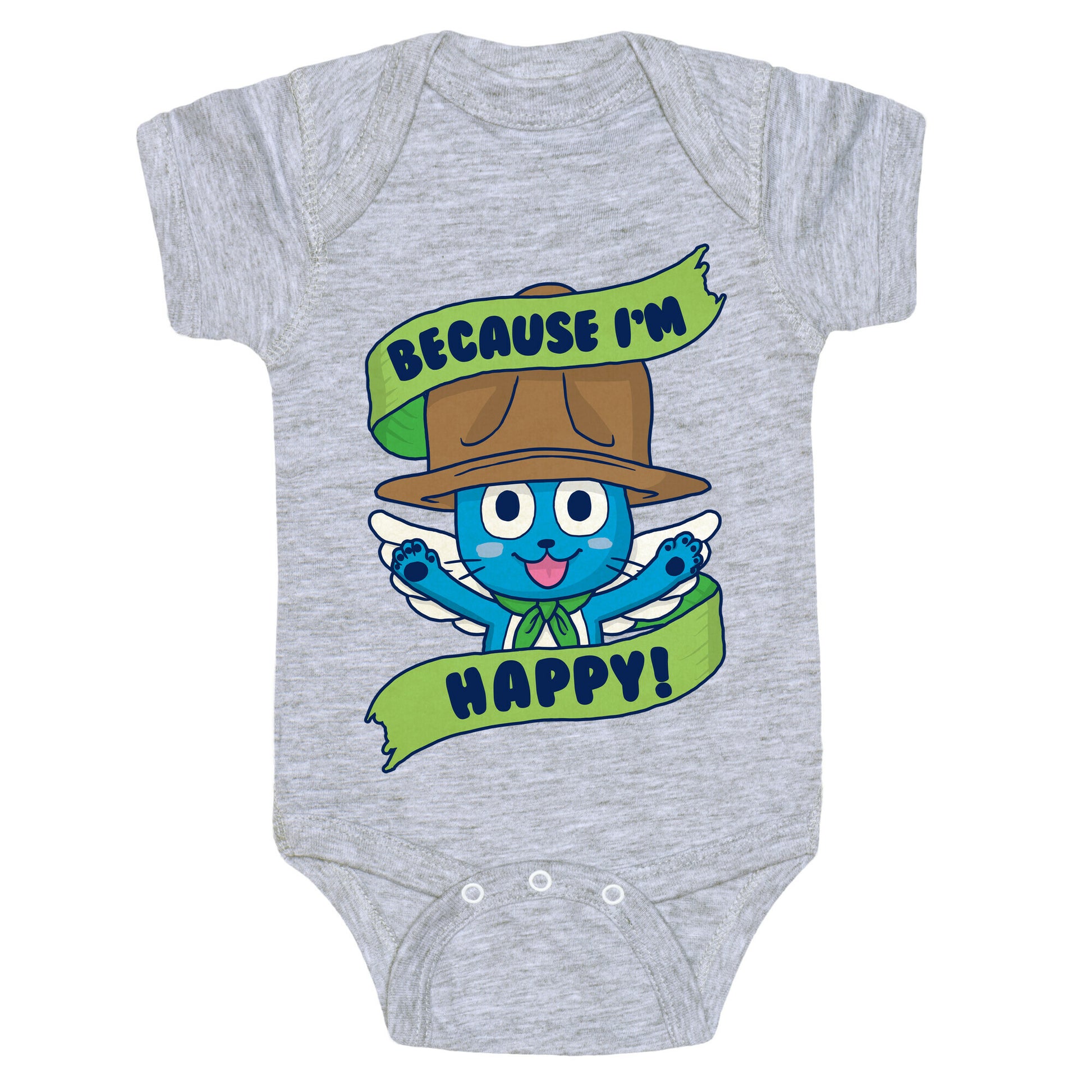Because I'm Happy! Baby One Piece