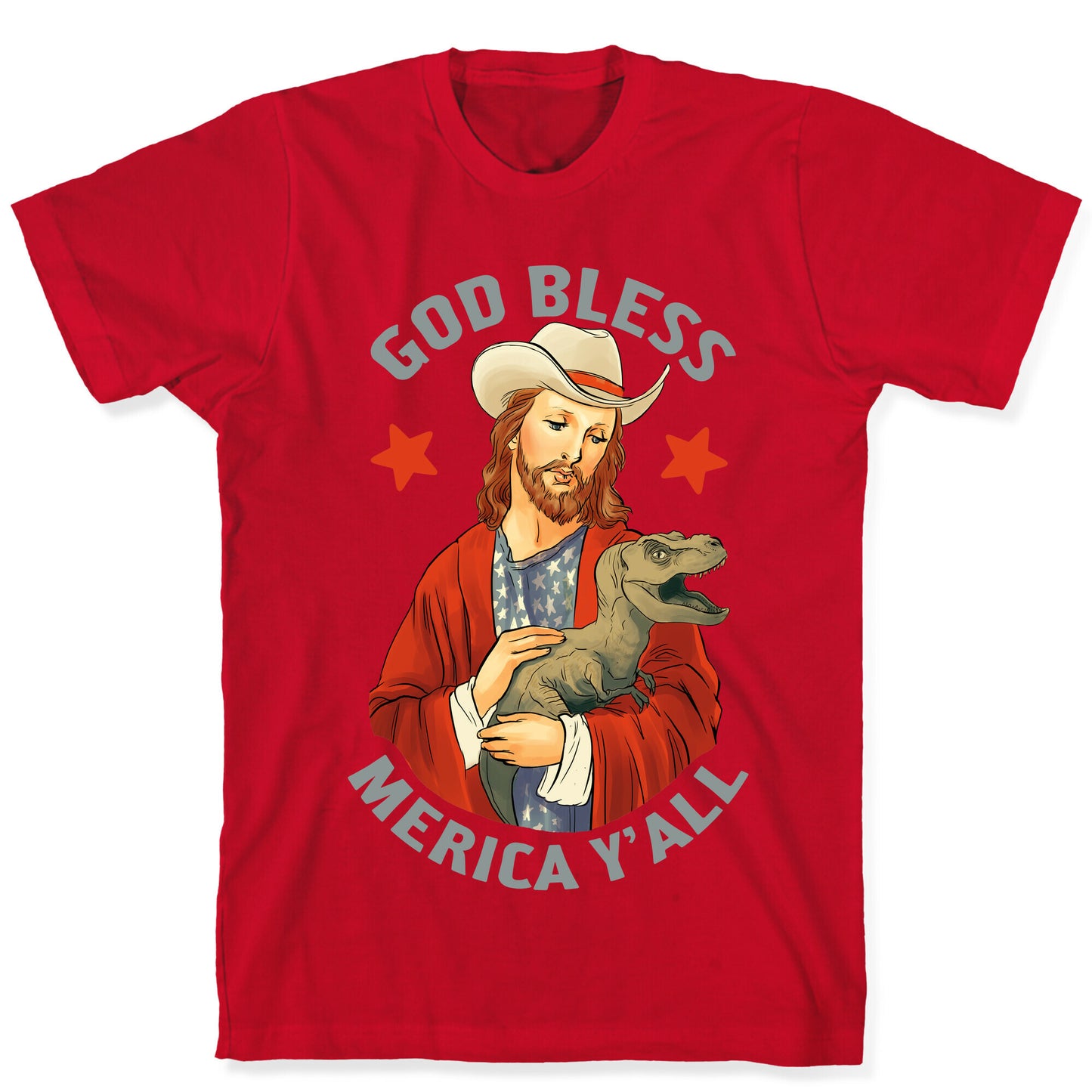 God Bless Merica Y'all T-Shirt
