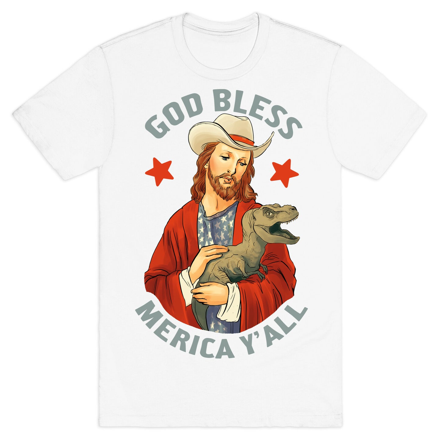 God Bless Merica Y'all T-Shirt