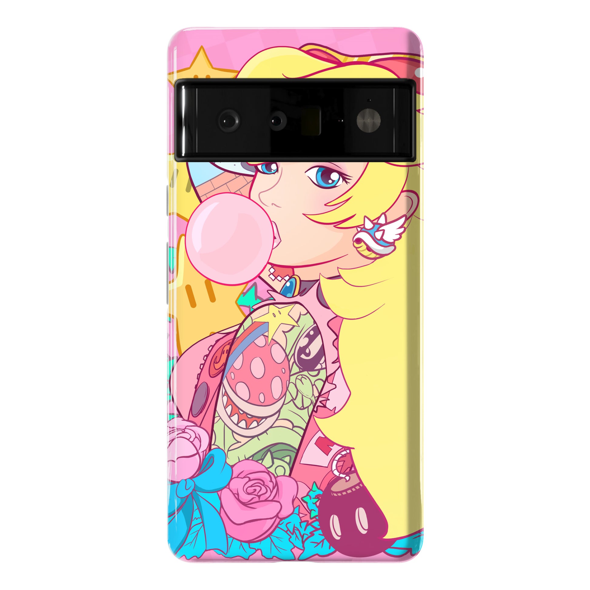 Punk Peach Parody Phone Case