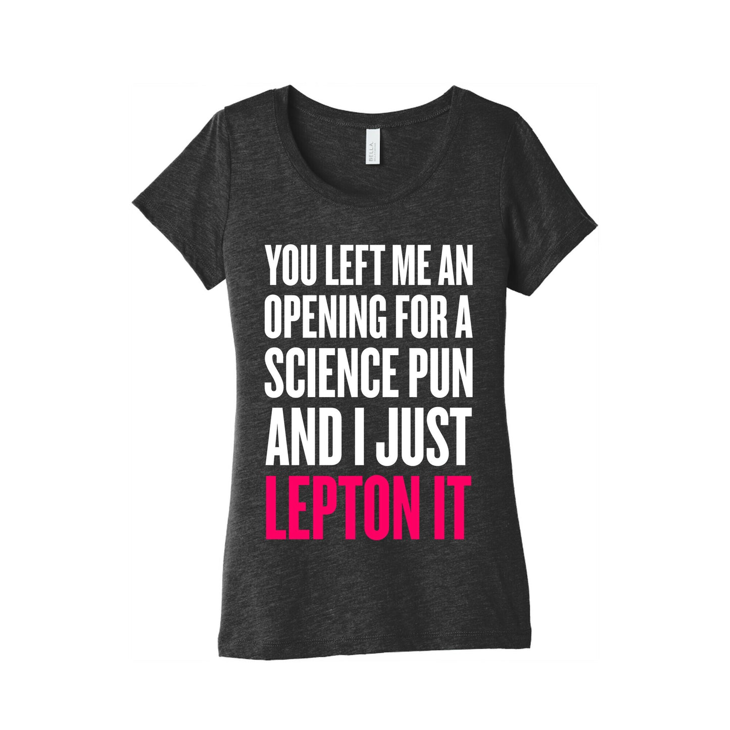 You Left Me An Opening For A Science Pun Women's Triblend Tee