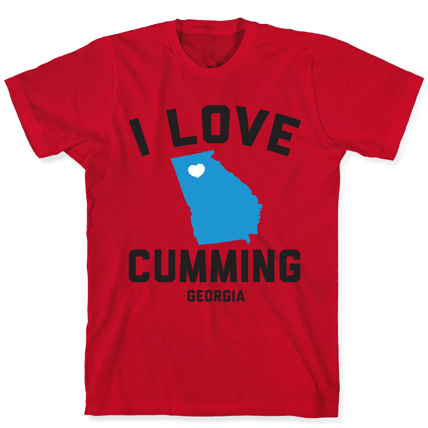 I Love Cumming Georgia T-Shirt