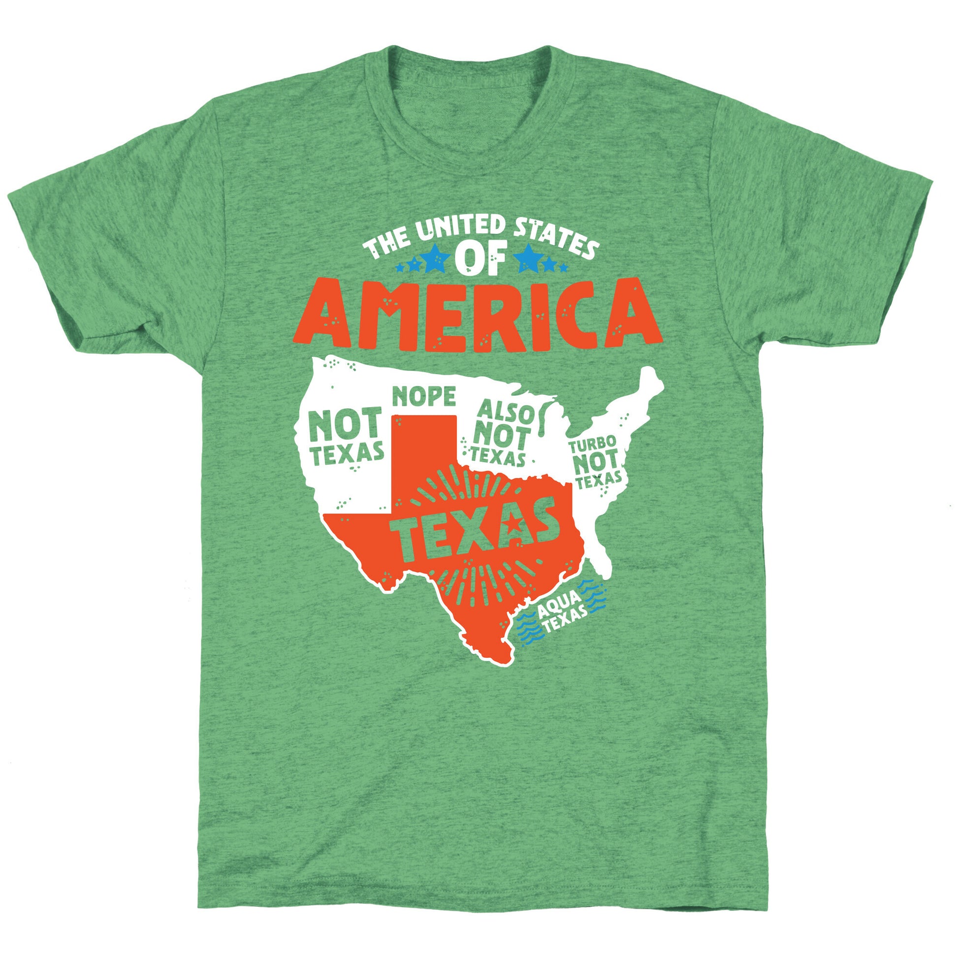 United States of Texas Unisex Triblend Tee