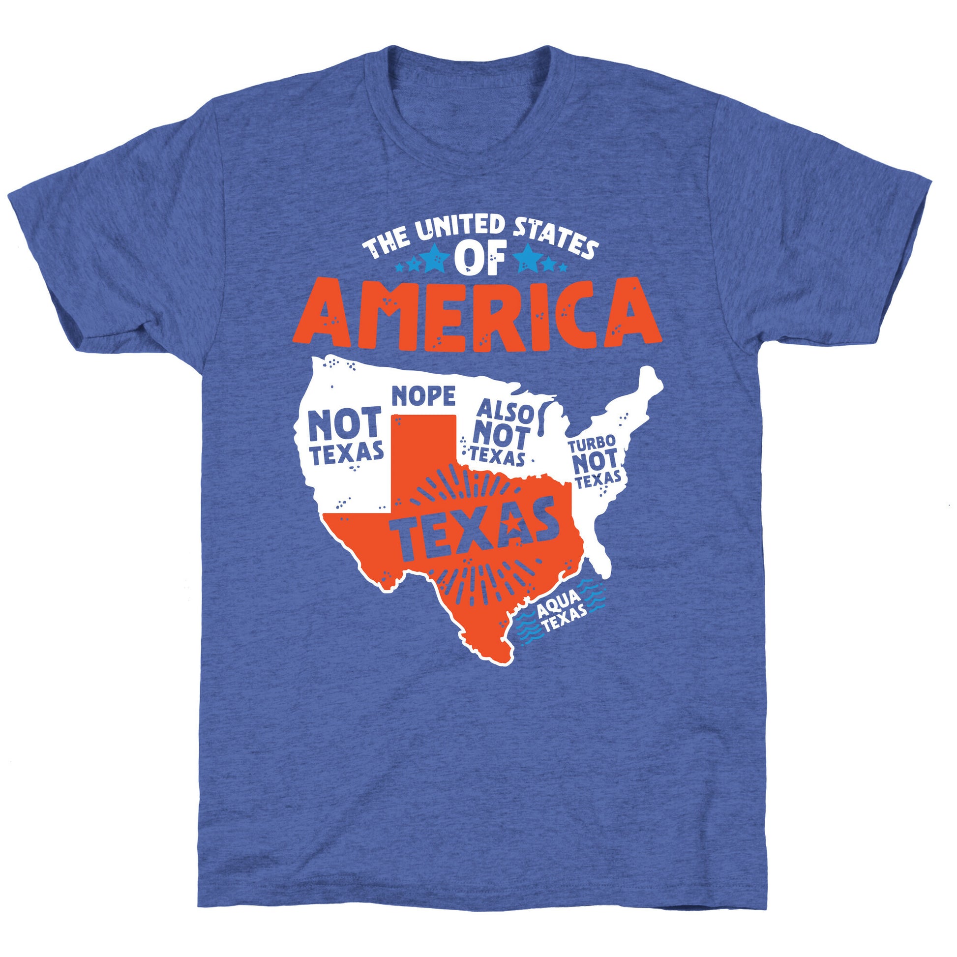 United States of Texas Unisex Triblend Tee