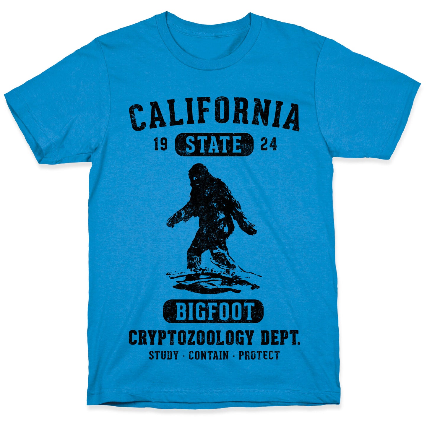 California Bigfoot Cryptozoology T-Shirt