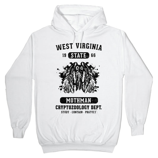 West Virginia Mothman Cryptozoology Hoodie