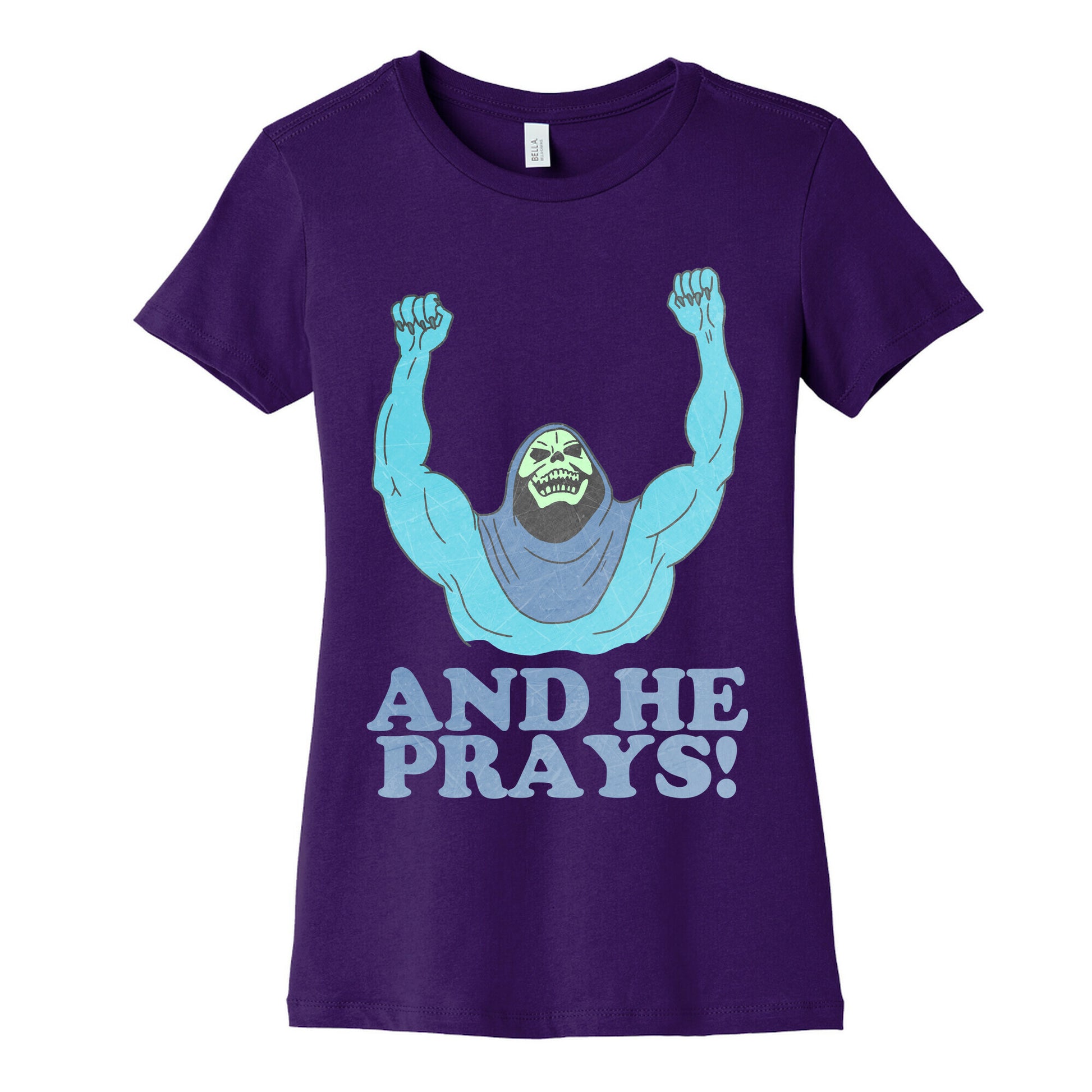 SKELETOR (AND HE PRAYS!) - VINTAGE Women's Cotton Tee