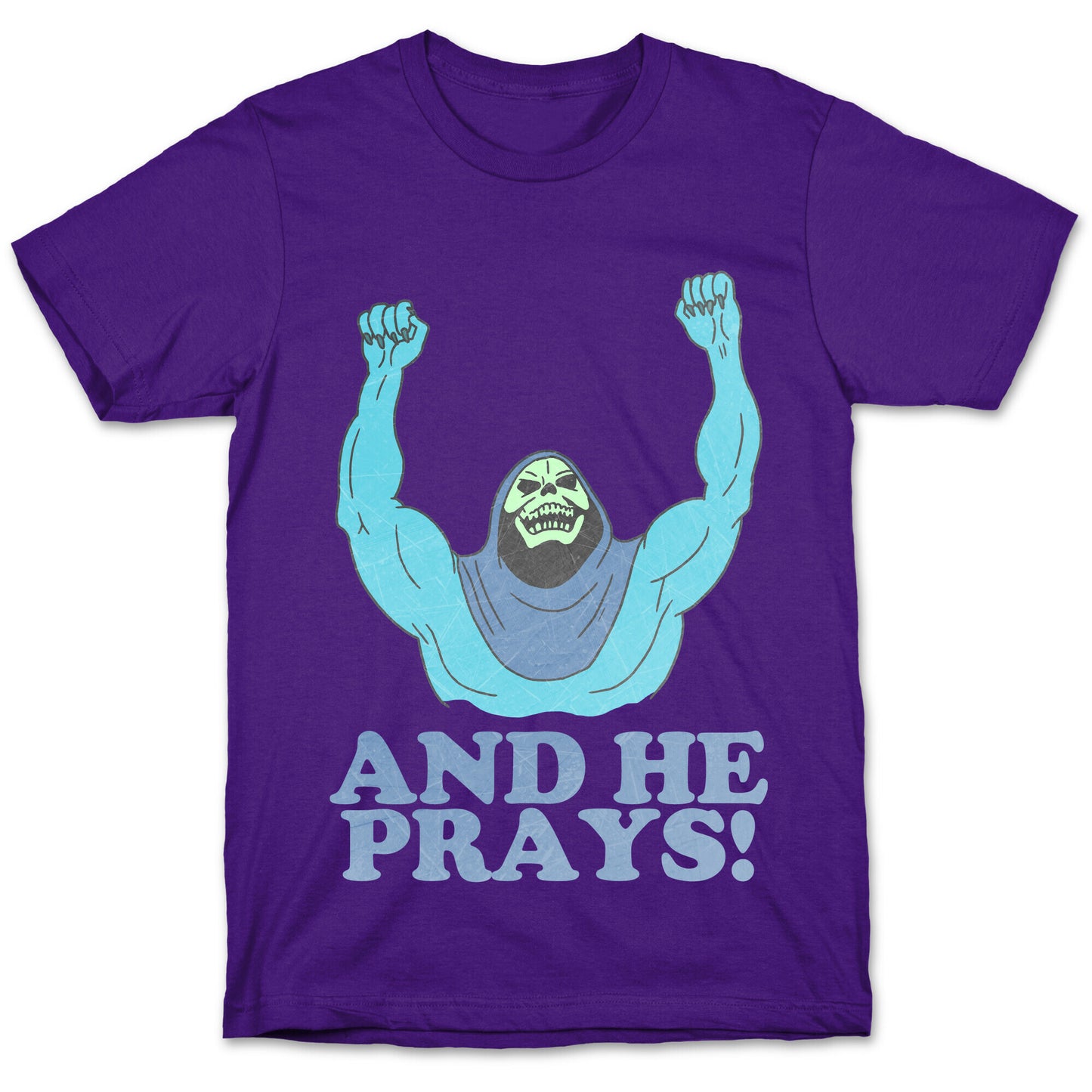 SKELETOR (AND HE PRAYS!) - VINTAGE T-Shirt