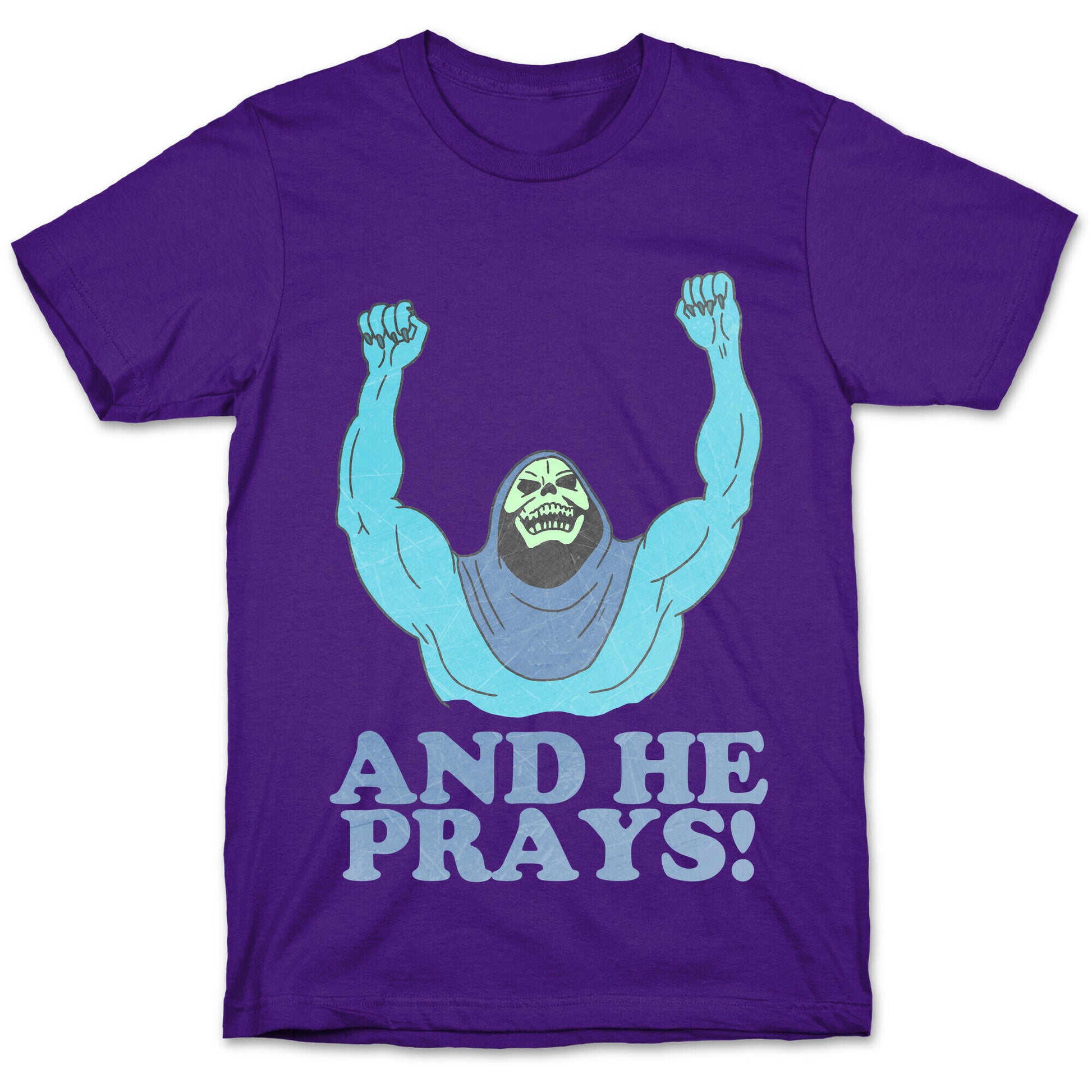 SKELETOR (AND HE PRAYS!) - VINTAGE T-Shirt
