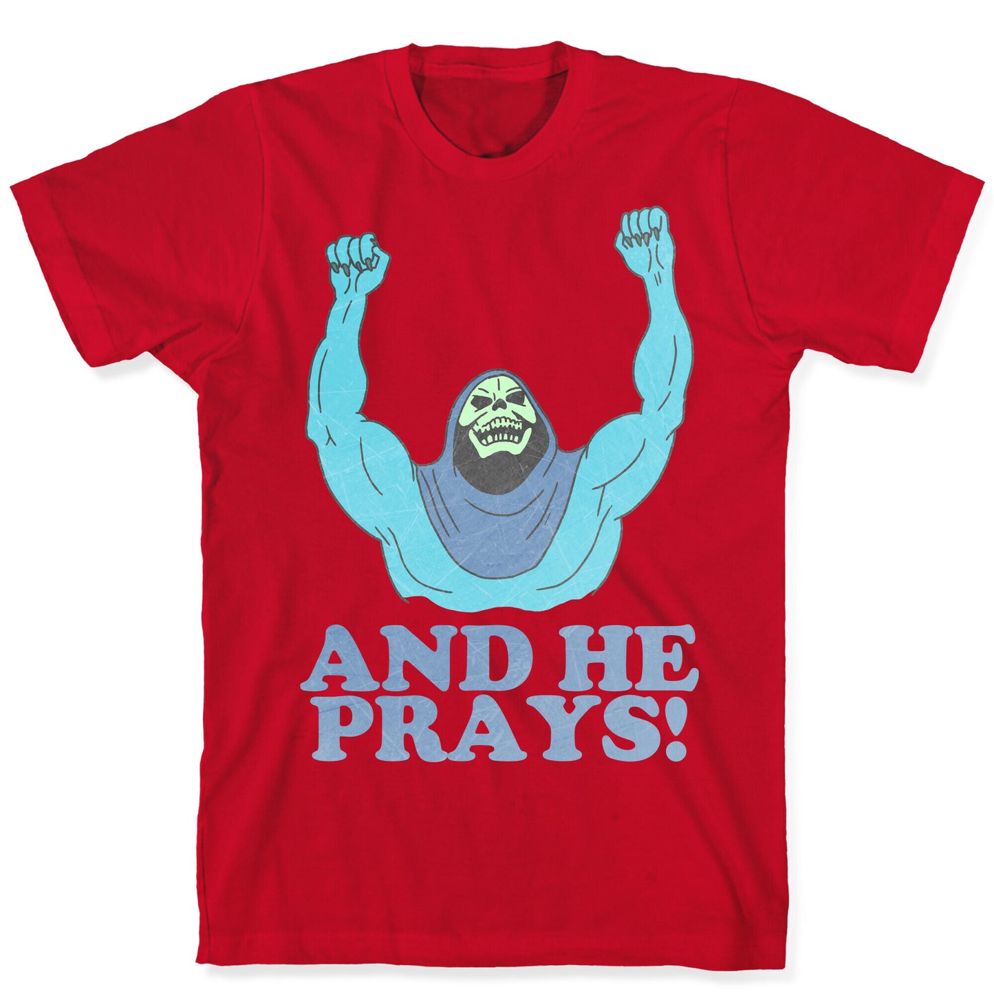 SKELETOR (AND HE PRAYS!) - VINTAGE T-Shirt