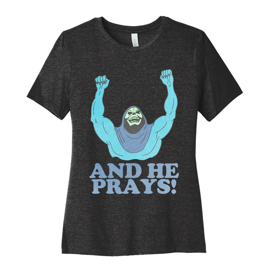 SKELETOR (AND HE PRAYS!) - VINTAGE Women's Cotton Tee