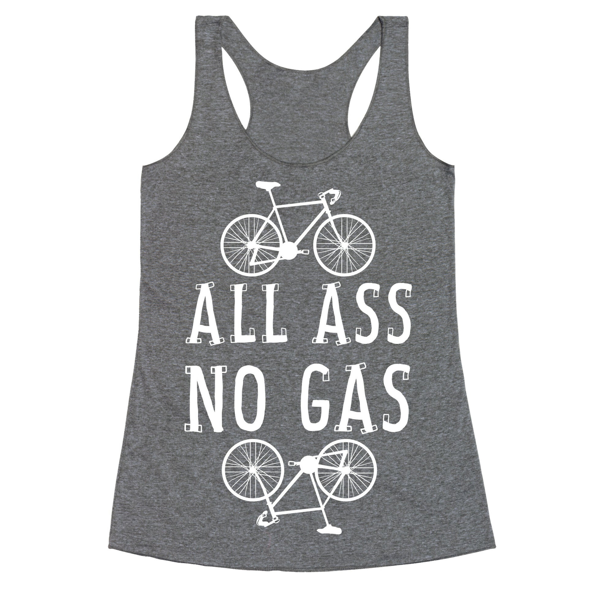 All Ass. No Gas! Racerback Tank