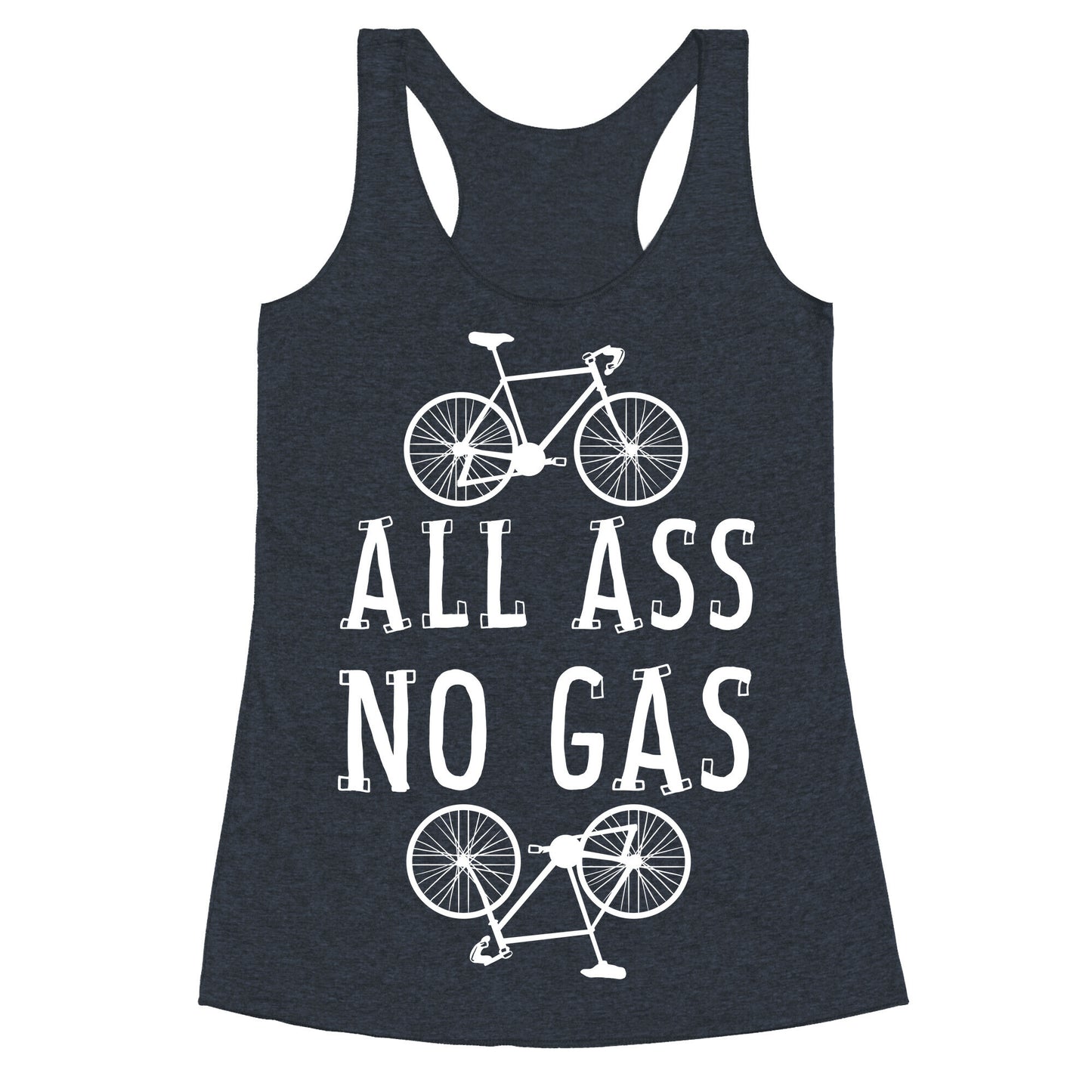 All Ass. No Gas! Racerback Tank