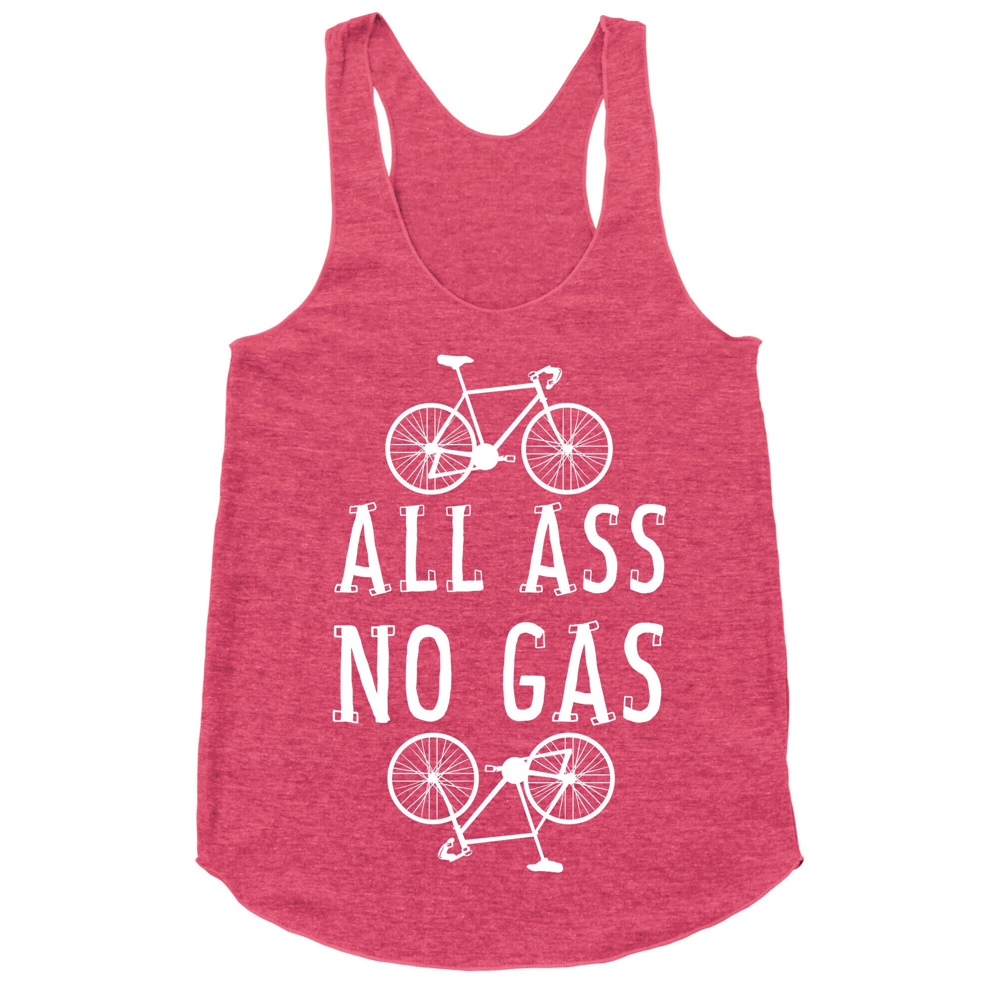 All Ass. No Gas! Racerback Tank