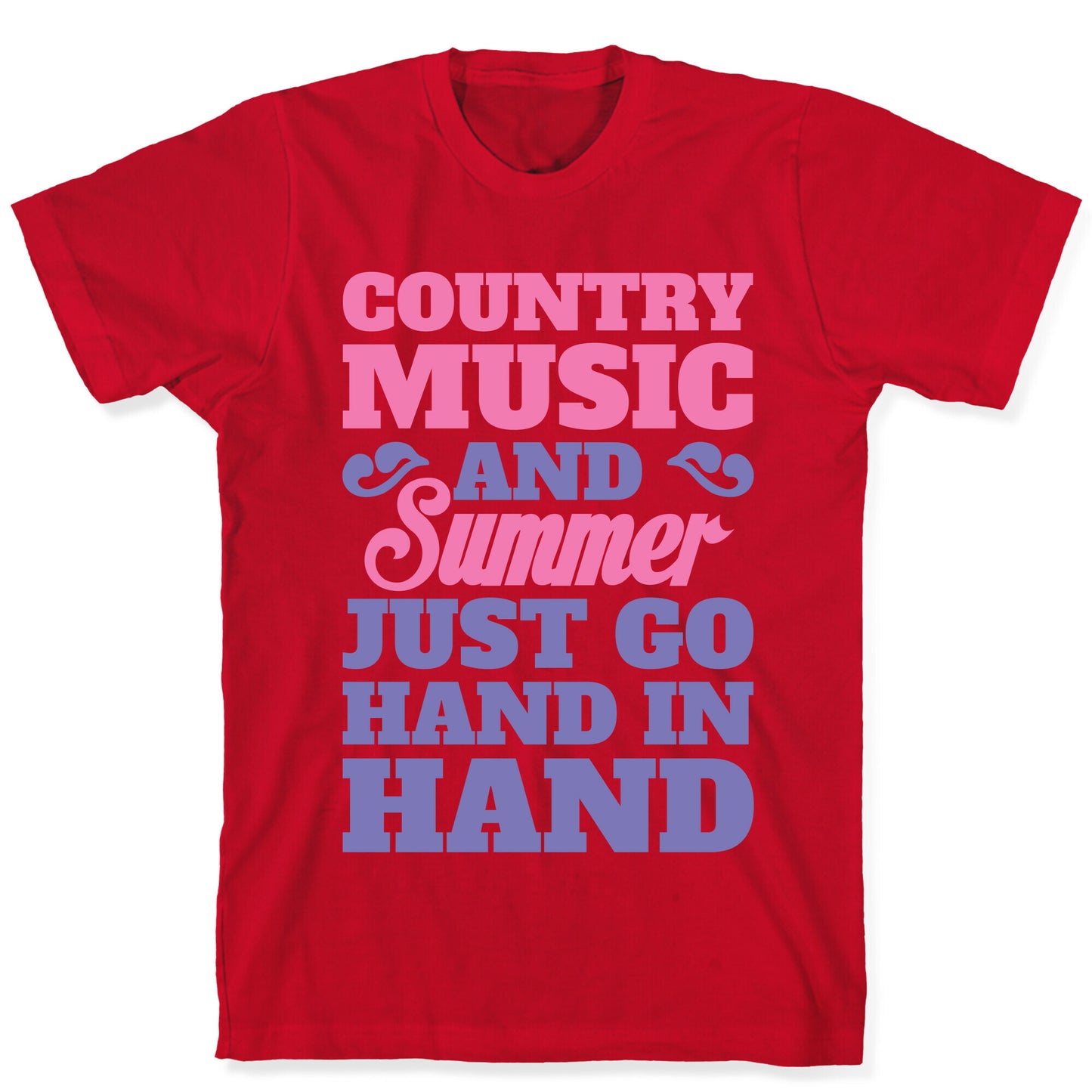 Country Music and Summer T-Shirt