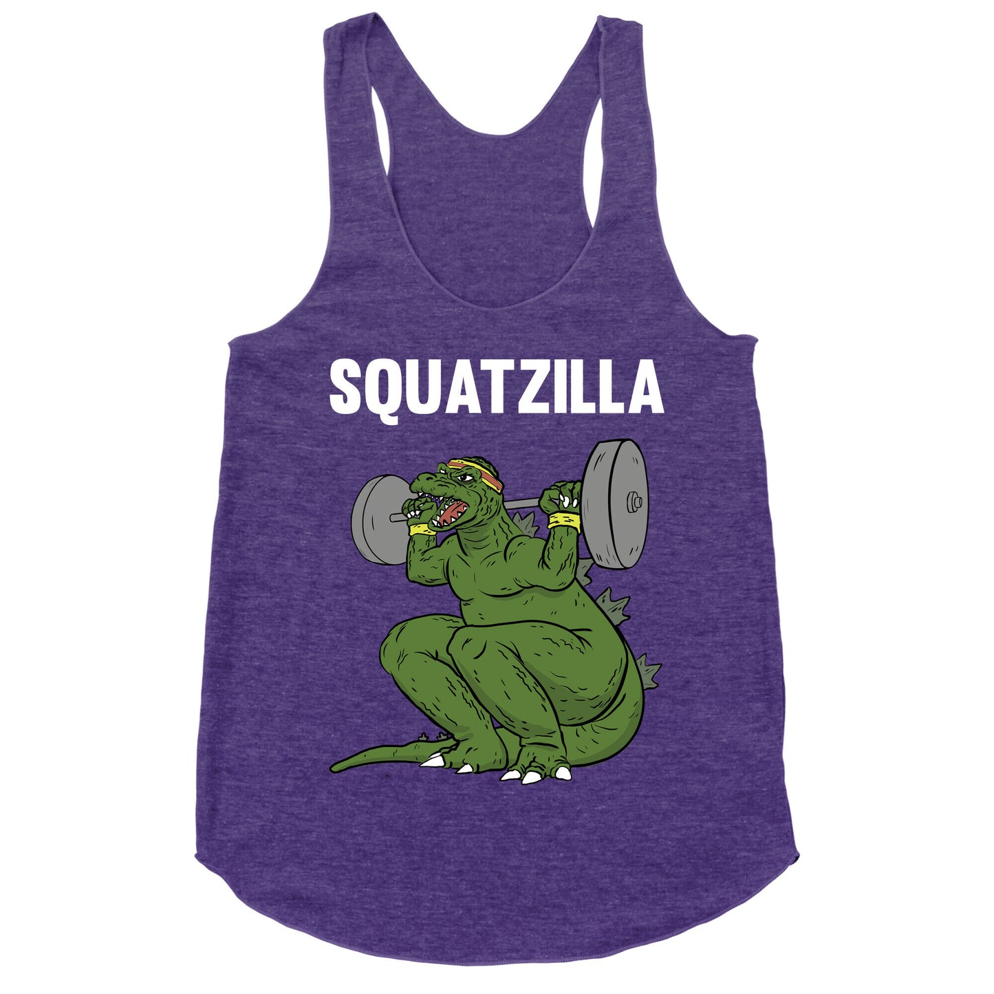 Squatzilla Racerback Tank
