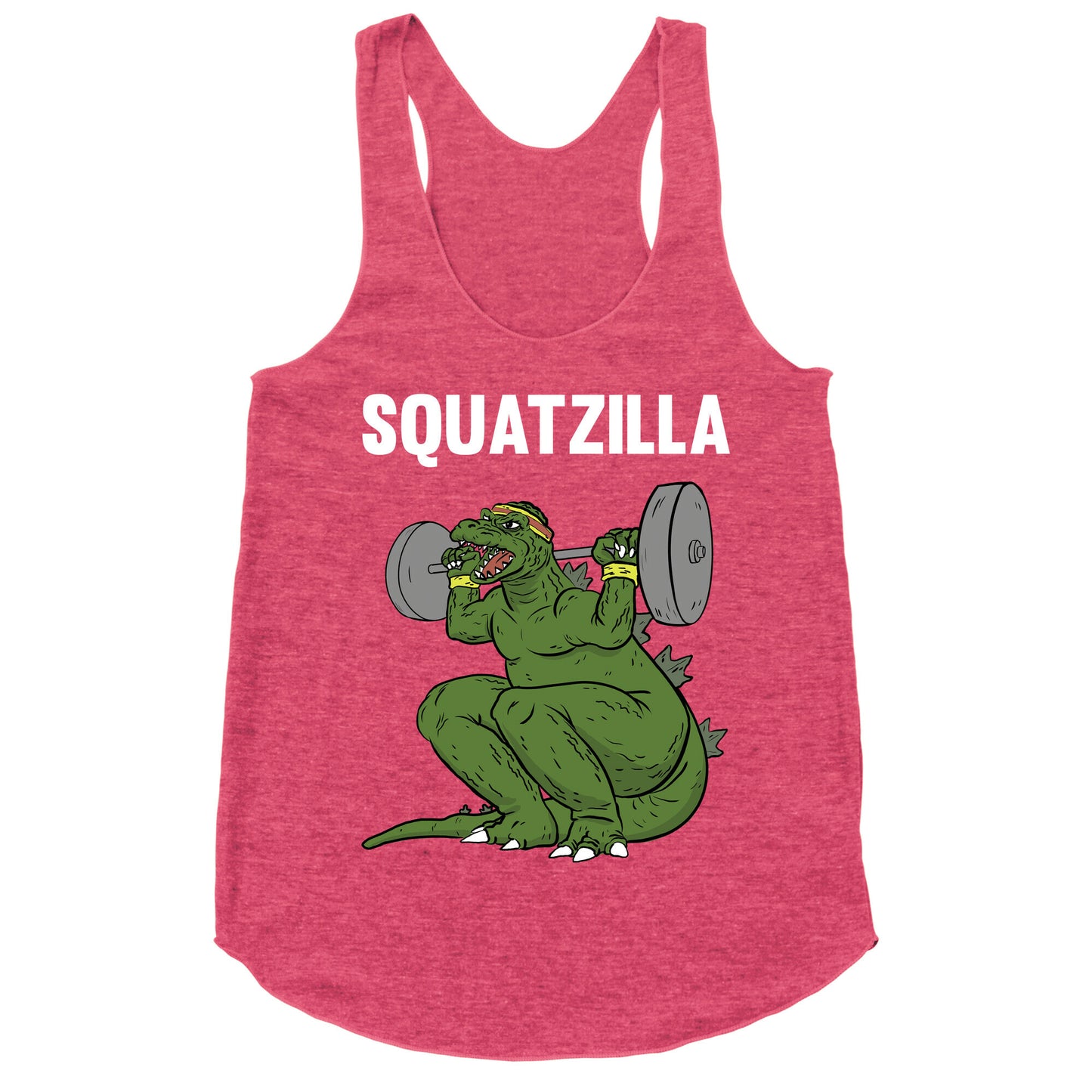 Squatzilla Racerback Tank
