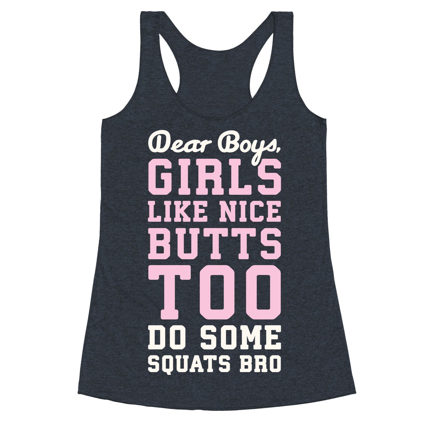 Do Some Squats Bro Racerback Tank