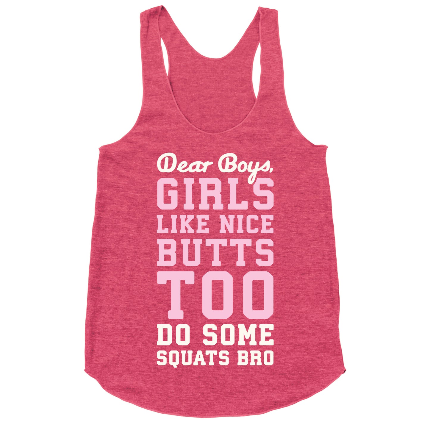 Do Some Squats Bro Racerback Tank